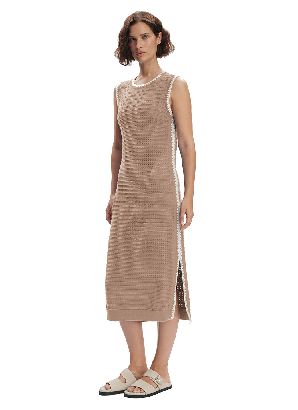 Varley Dwight Tank Knit Mini Dress