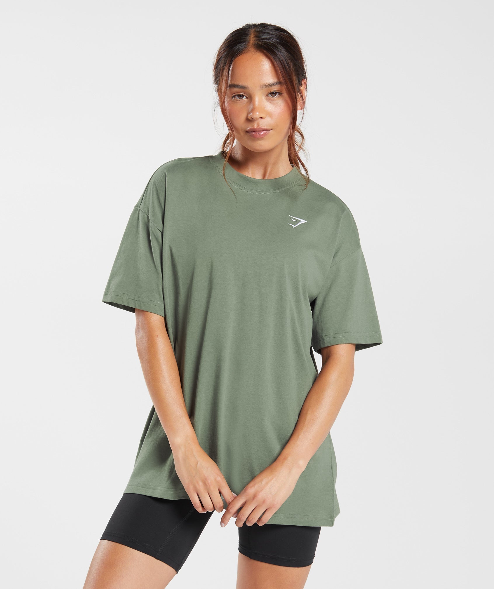 Gymshark Training Oversized T-Shirt  - Dusk Green