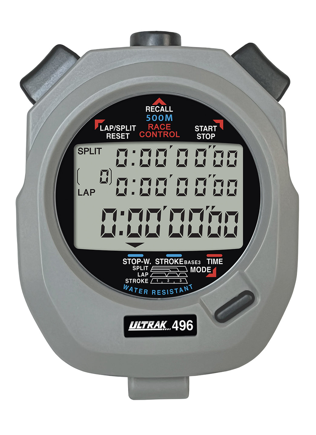 Ultrak 496-500 Lap Memory Stopwatch