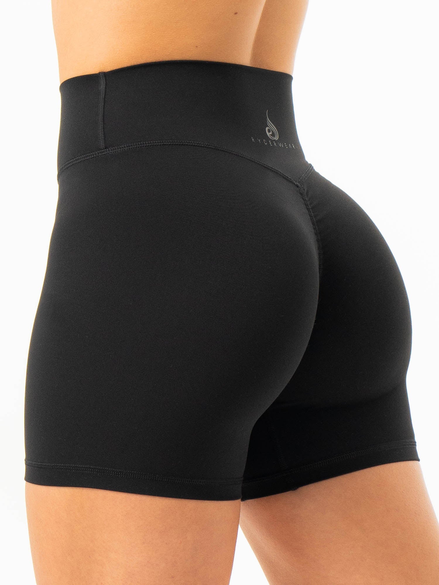 NKD Invisible Scrunch Shorts - Black