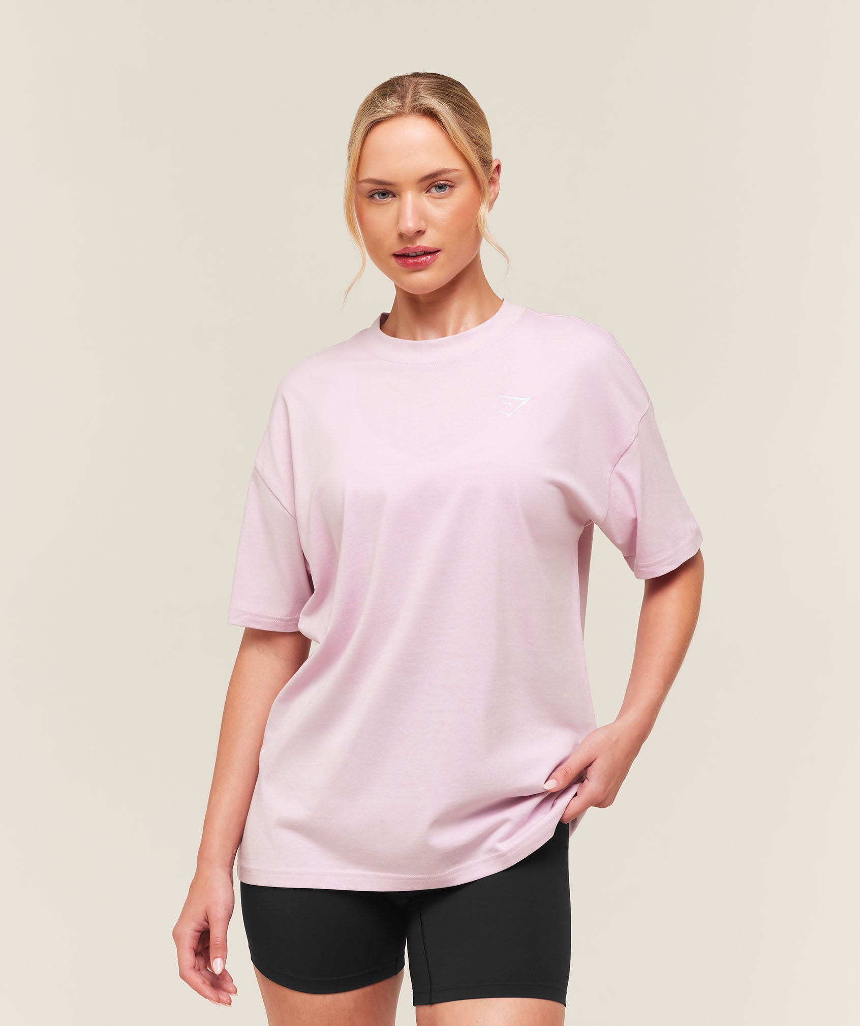 Gymshark Training Oversized T-Shirt - Haze Pink