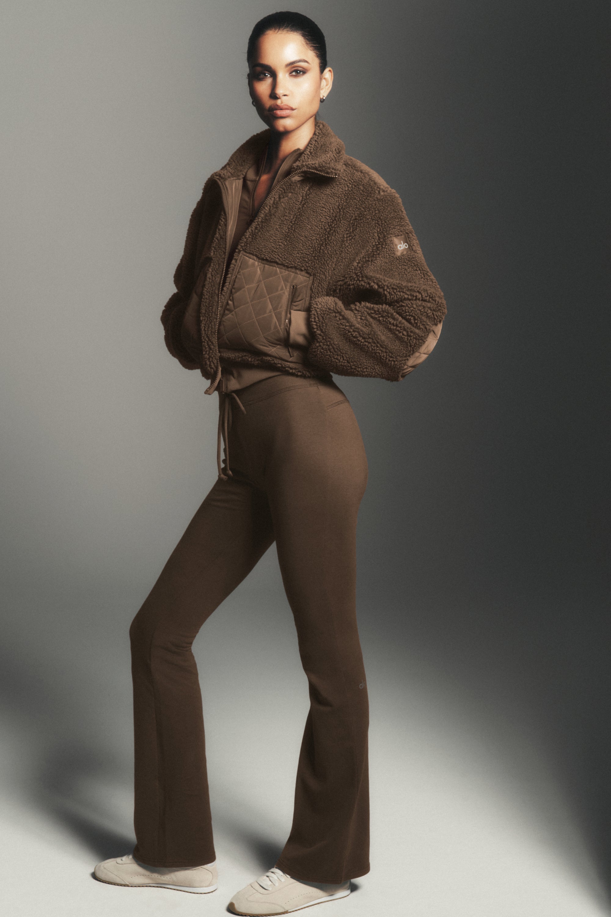 Sway Bootcut Sweatpant - Java Brown