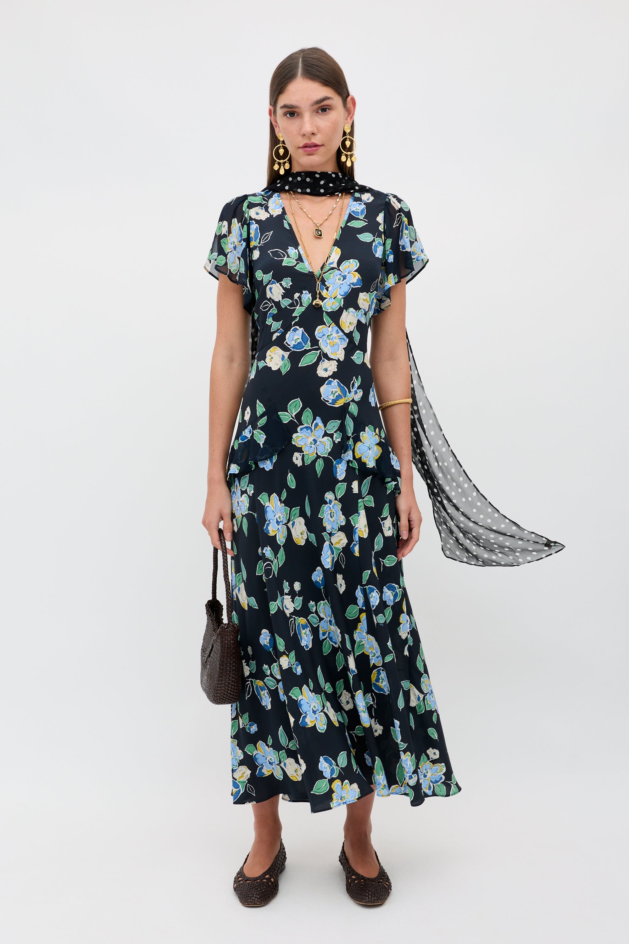 Evie -  Kimmie Floral Navy