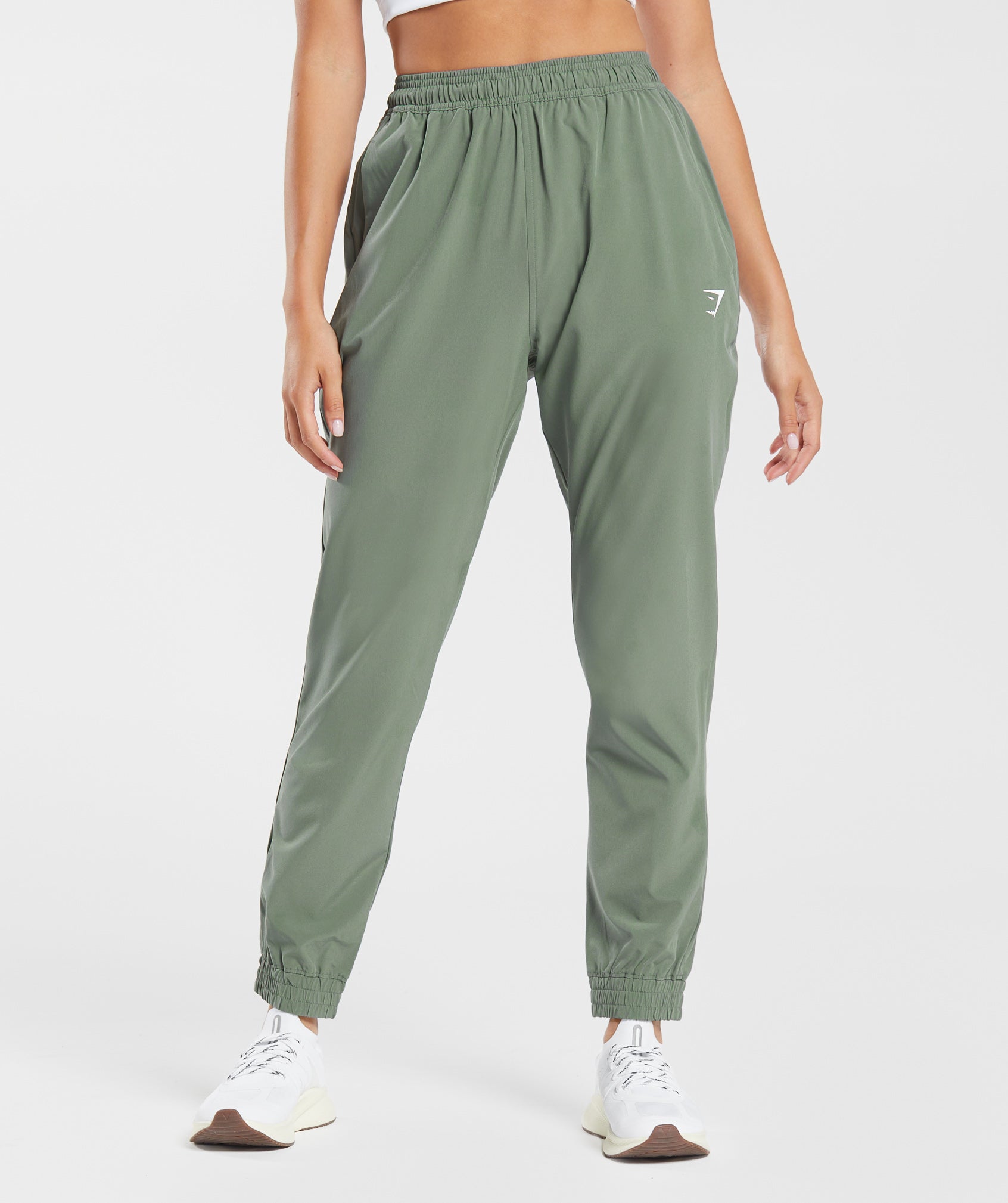 Gymshark TRAINING WOVEN PANTS - Dusk Green