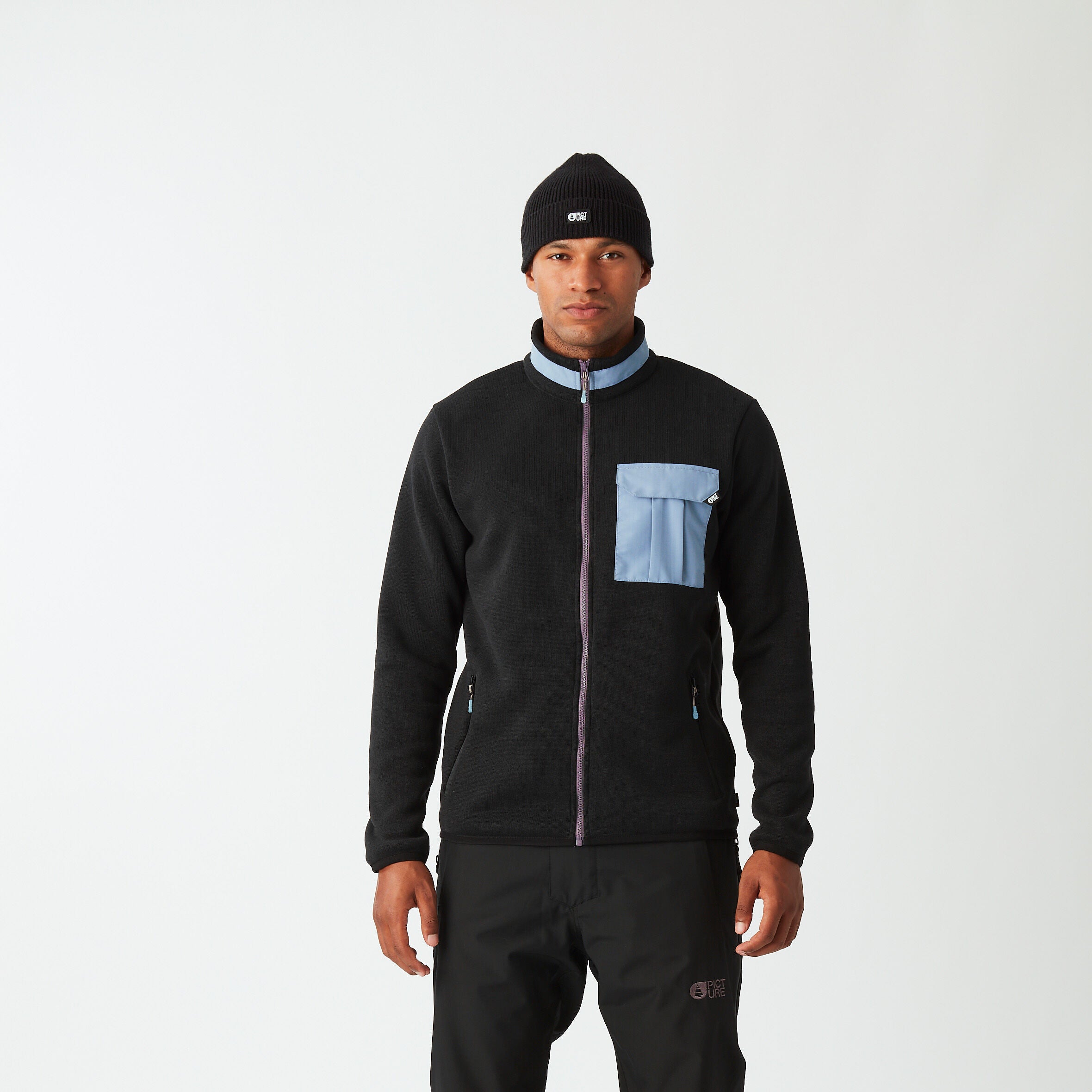 Polaire technique zippée homme DAUWY FZ