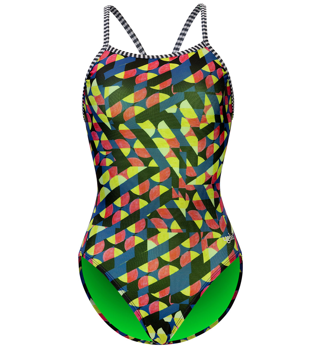 Dolfin Uglies Women's V-2 Back One Piece Swimsuit