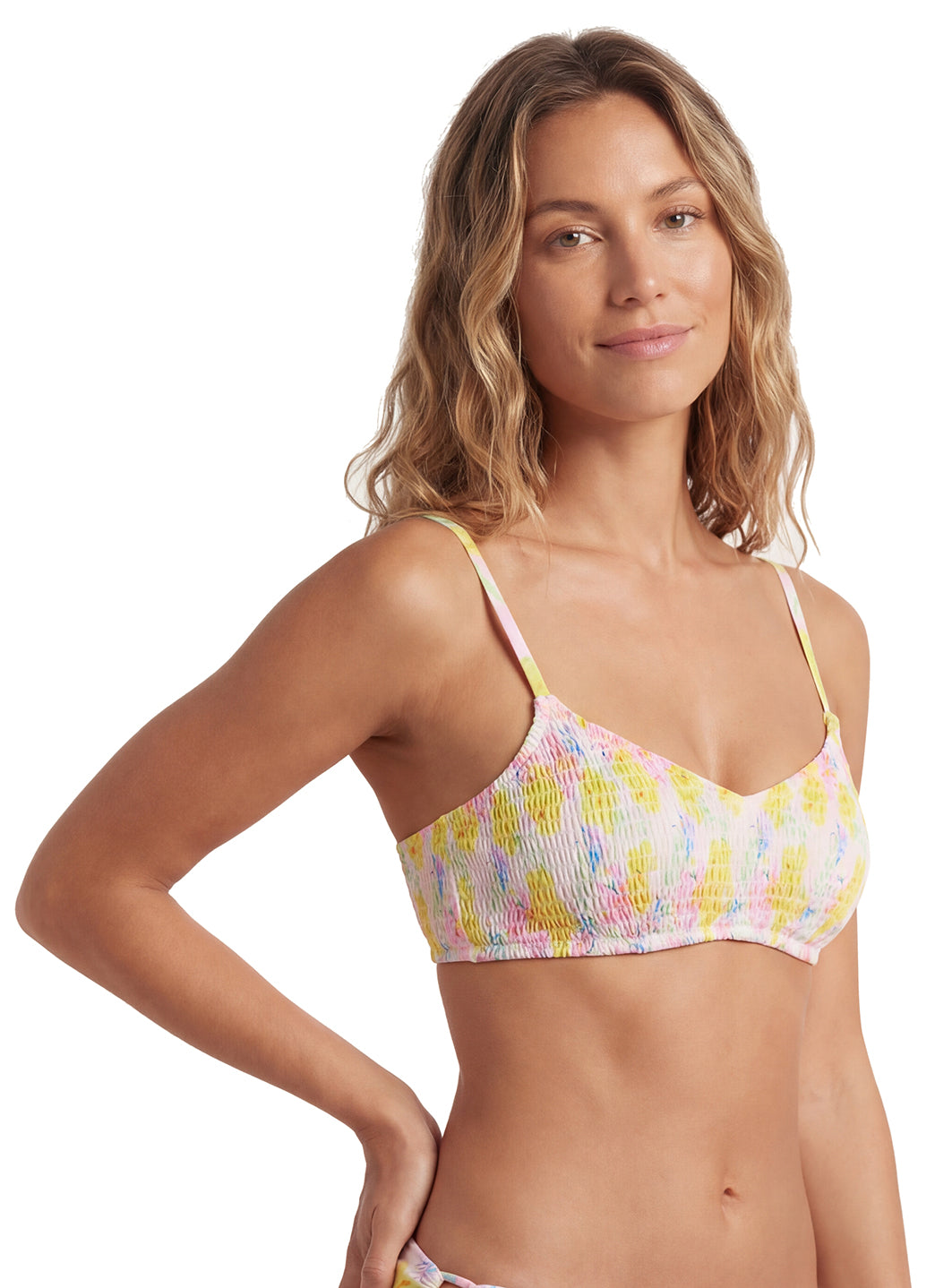 Snapper Rock Women's Aloha Vacay Sustainable Bikini Top
