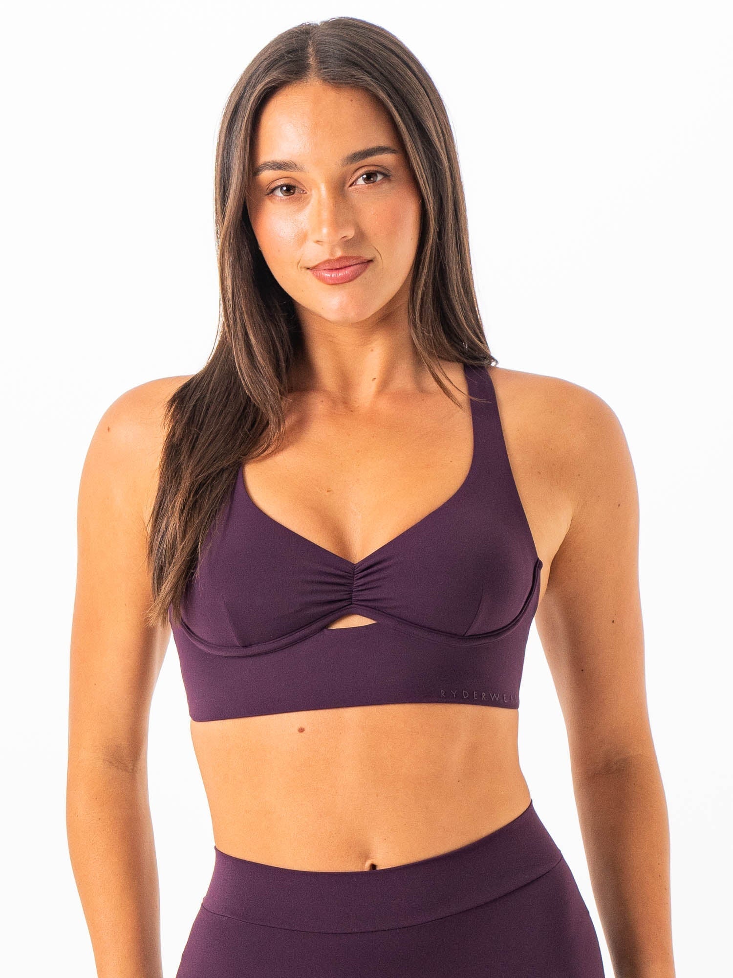 NKD Underwire Bra - Merlot