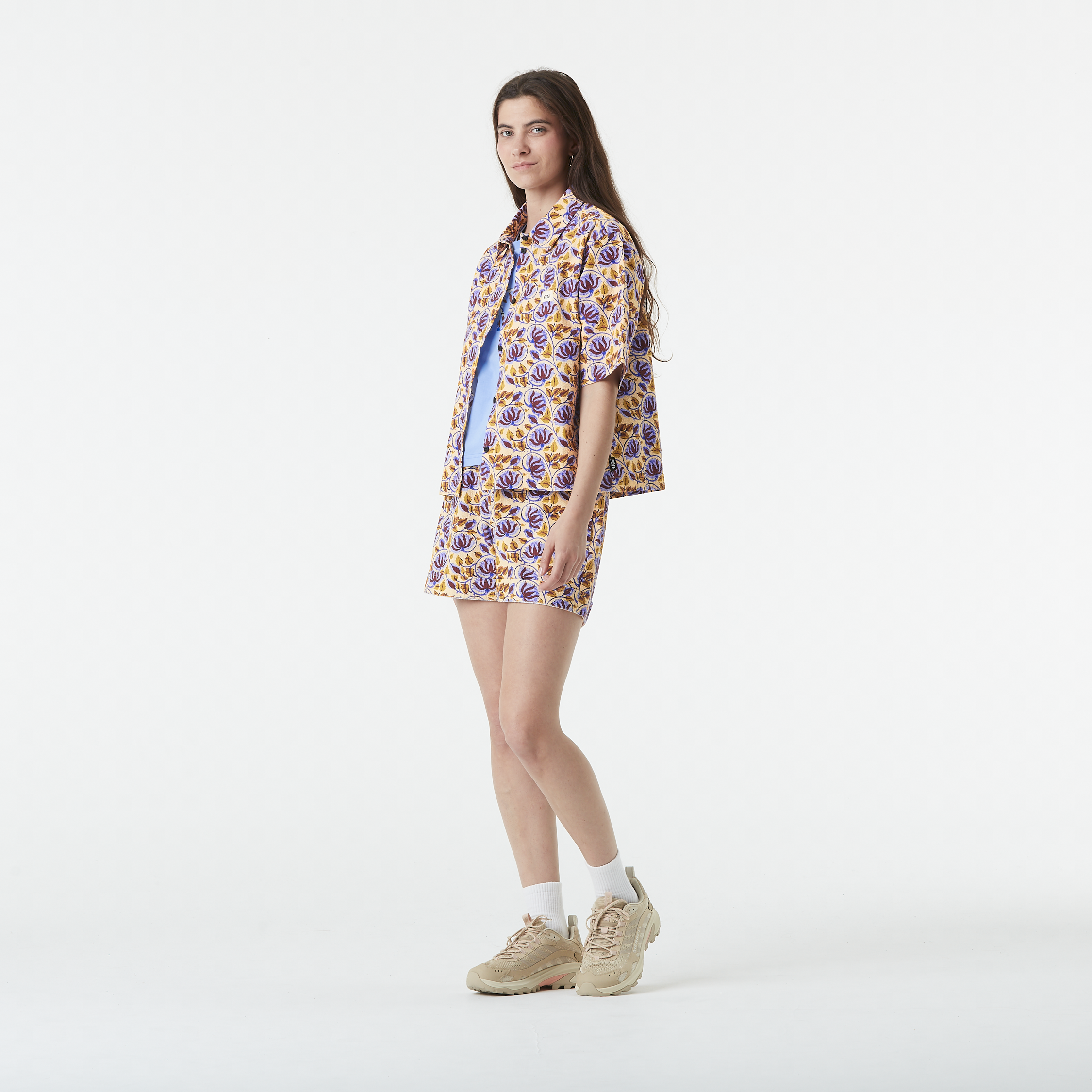 Chemise à manches courtes femme SESIA PRINTED