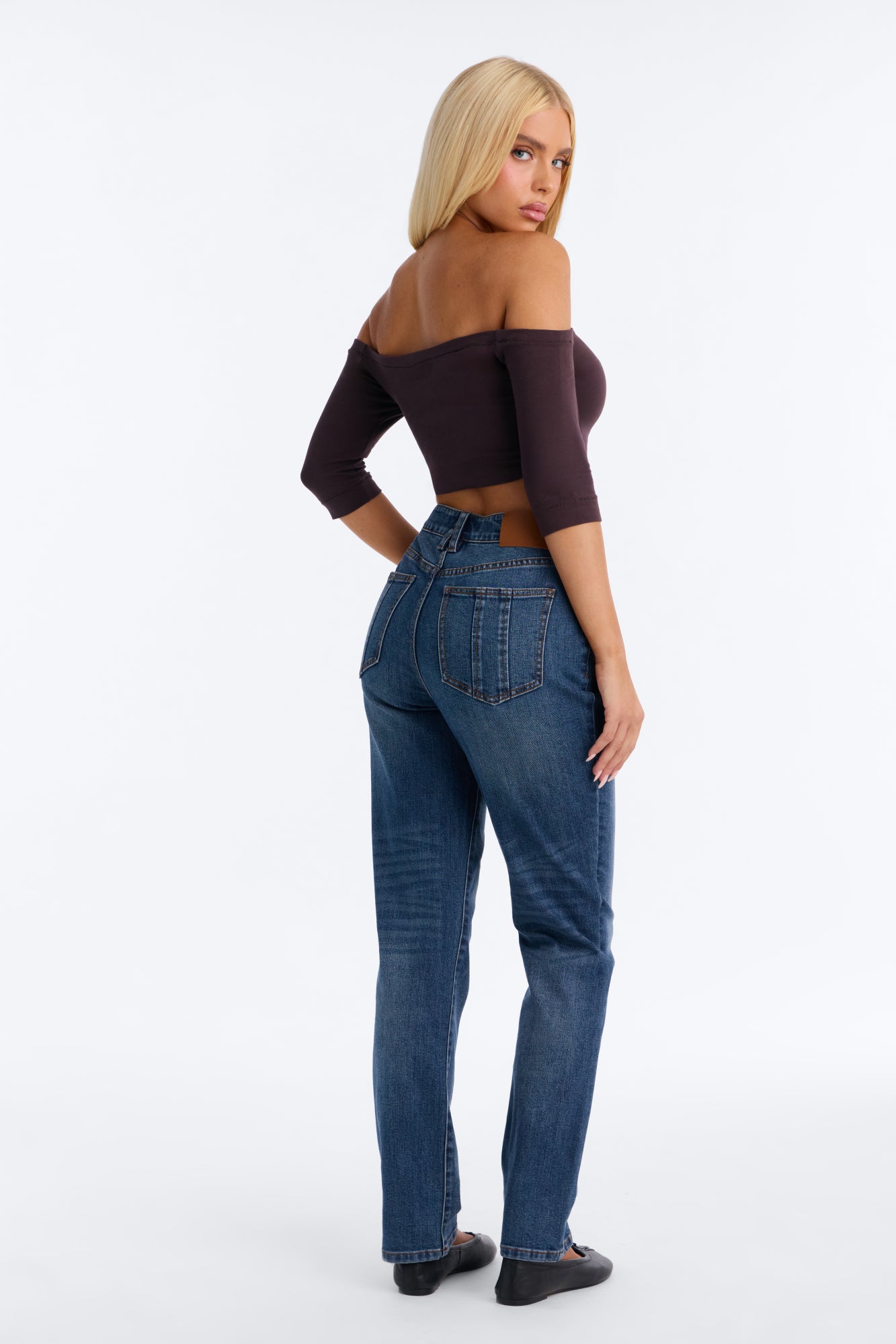 The Jayke Premium Stretch Slim Straight Jeans - Dark Wash