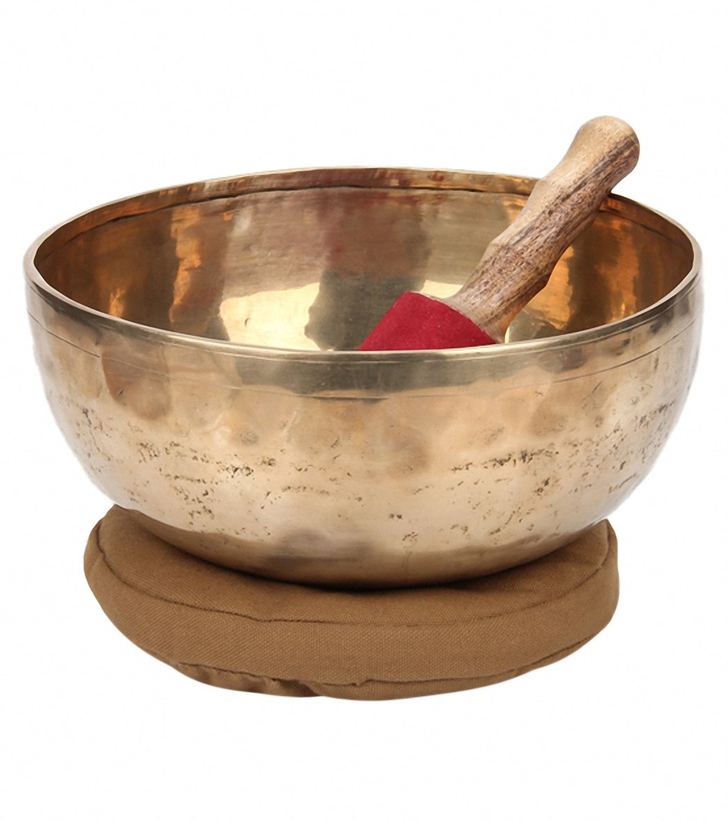 Sacred Space Healing Note G Chakra Tibetan Singing Bowl 9.75"