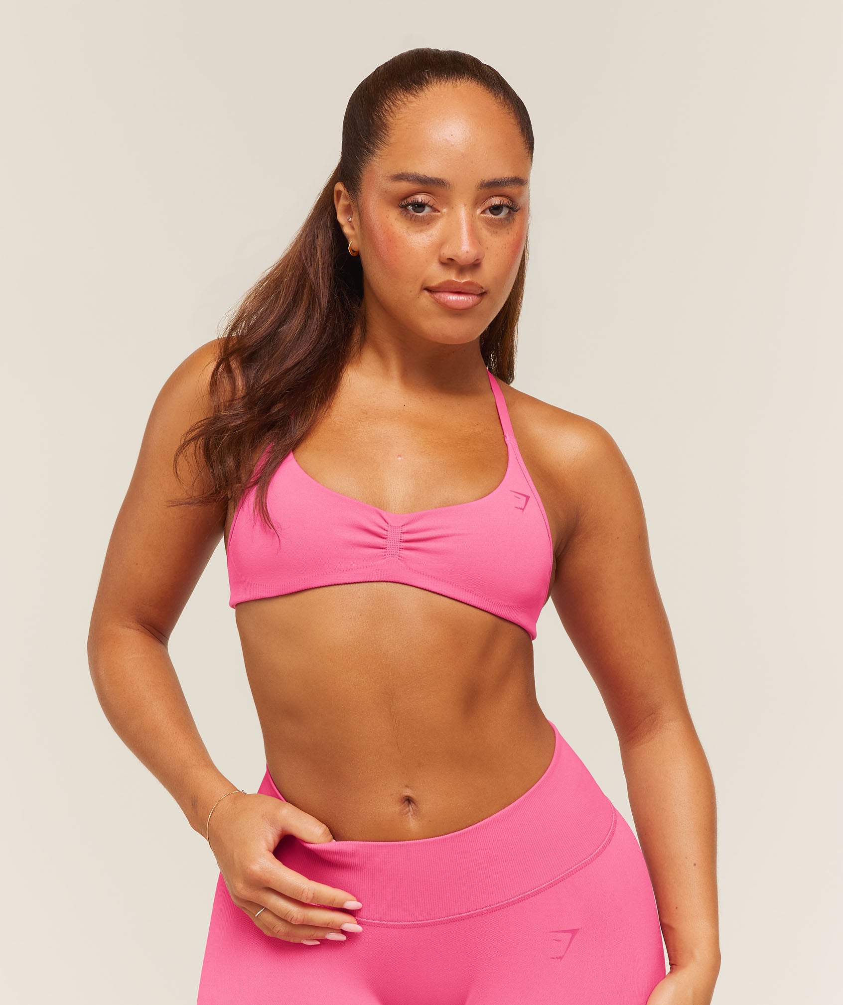 Gymshark Lift Seamless 2.0 Sports Bra - Physical Pink