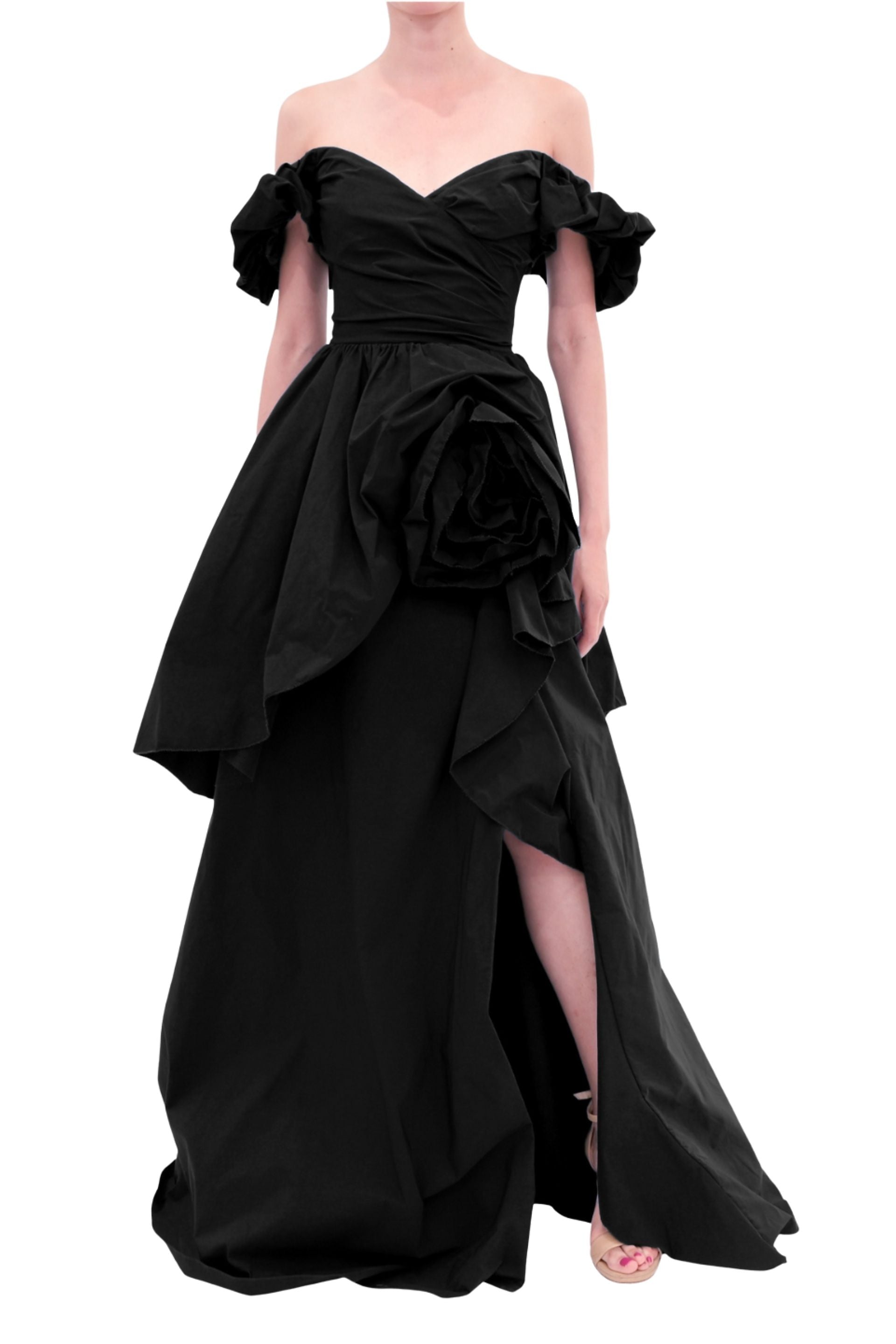 Abstract Taffeta Ballgown