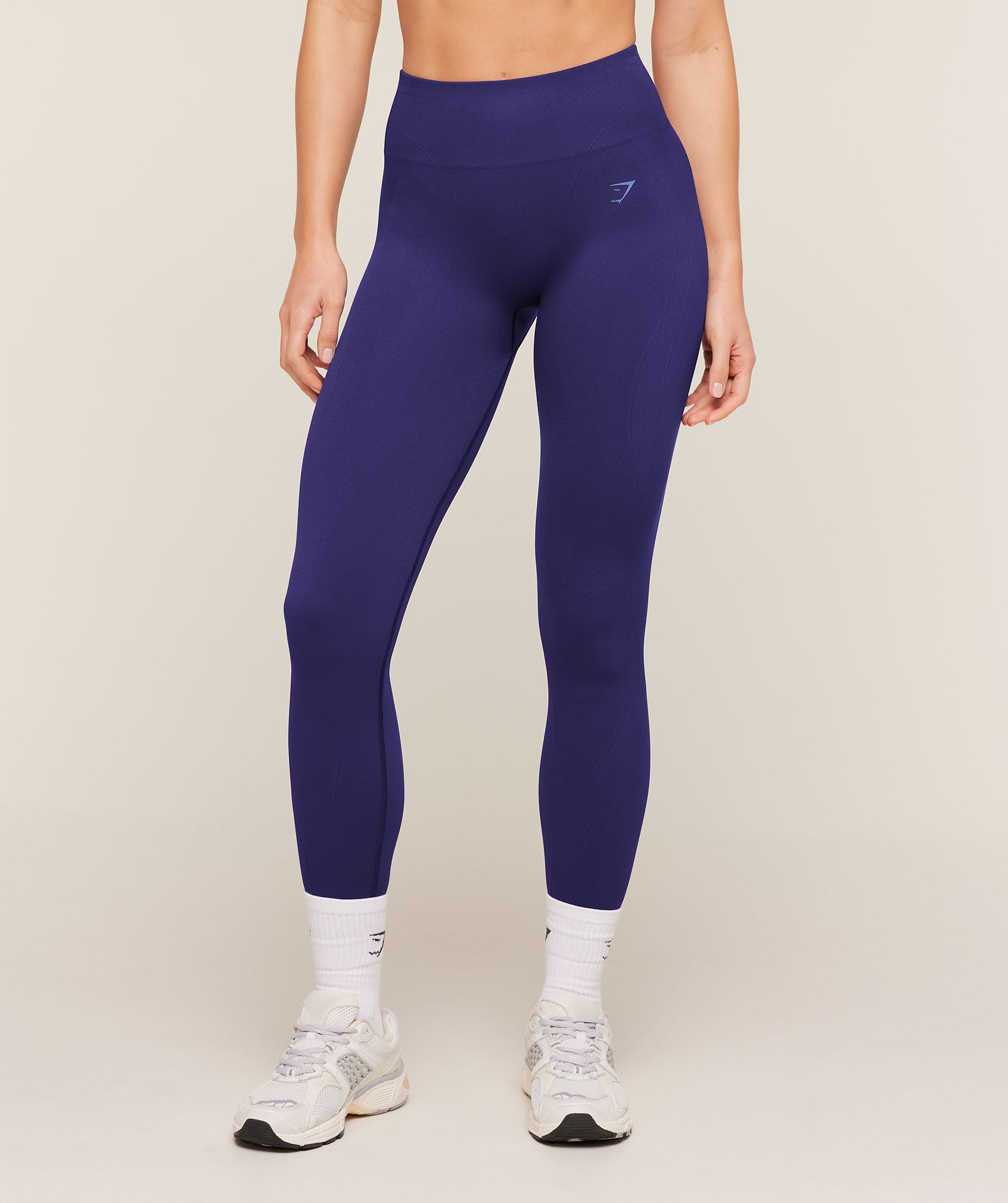 Gymshark Poise Seamless Leggings - Indigo Purple