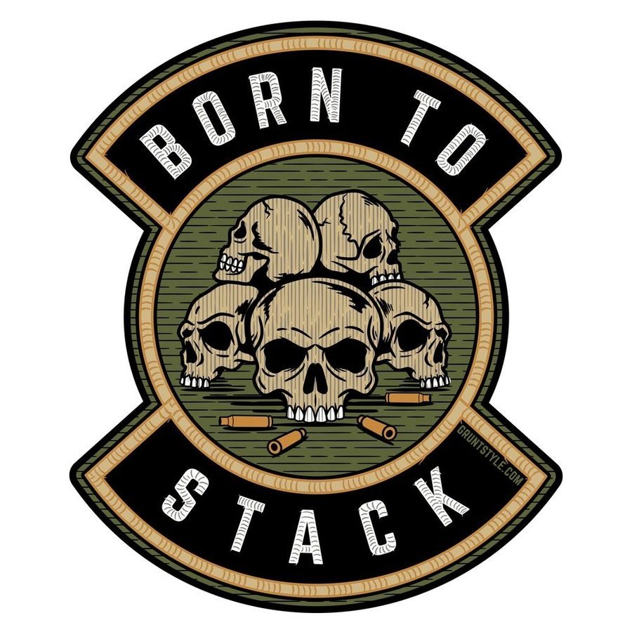 Born To Stack Sticker