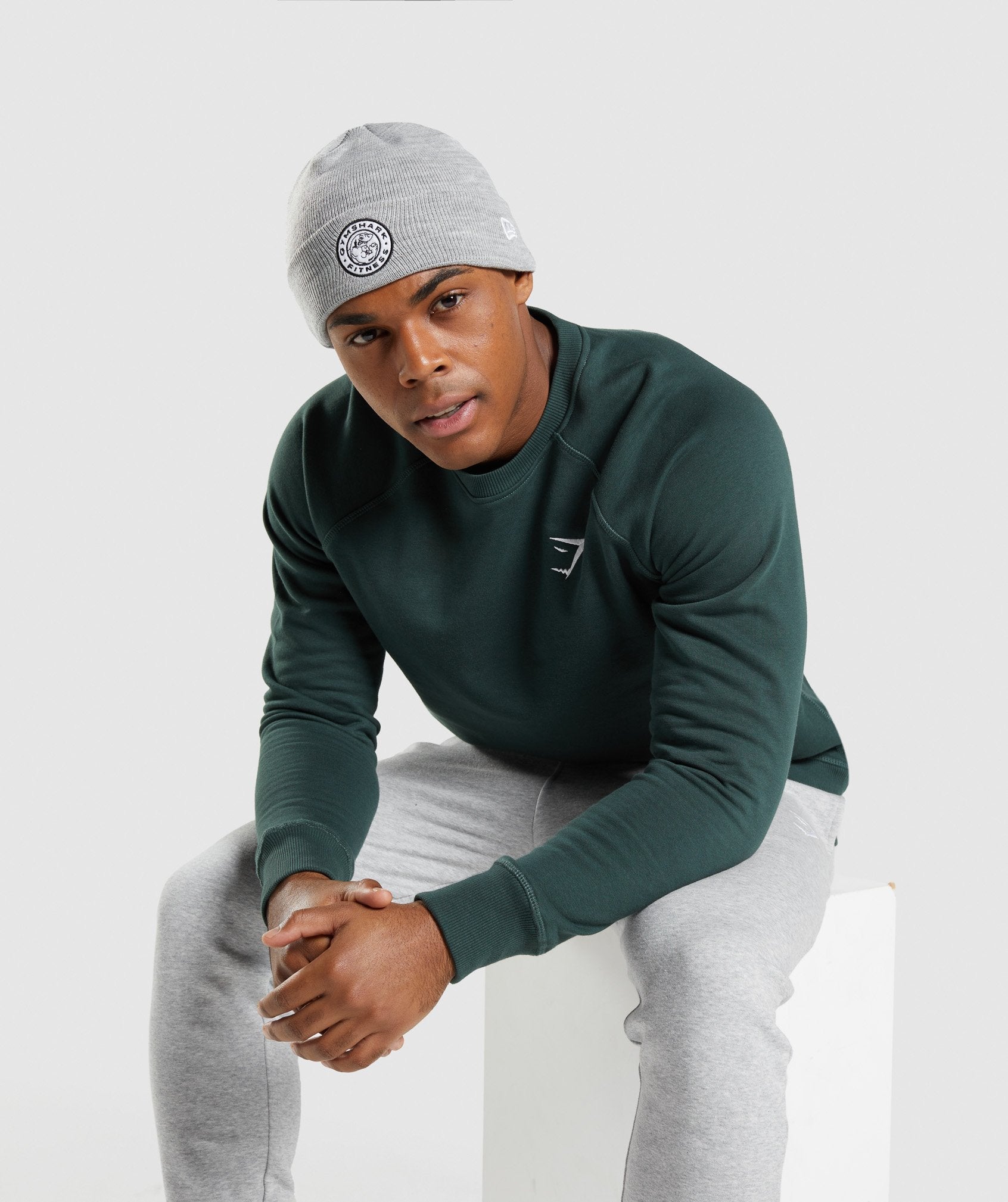 Gymshark GS NE Legacy Knit - Light Grey Core Marl
