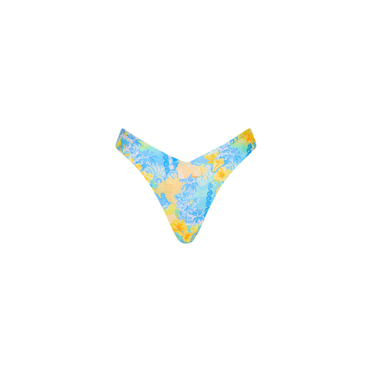 Kulani Kinis Limoncello Lagoon Y Cheeky Bikini Bottom