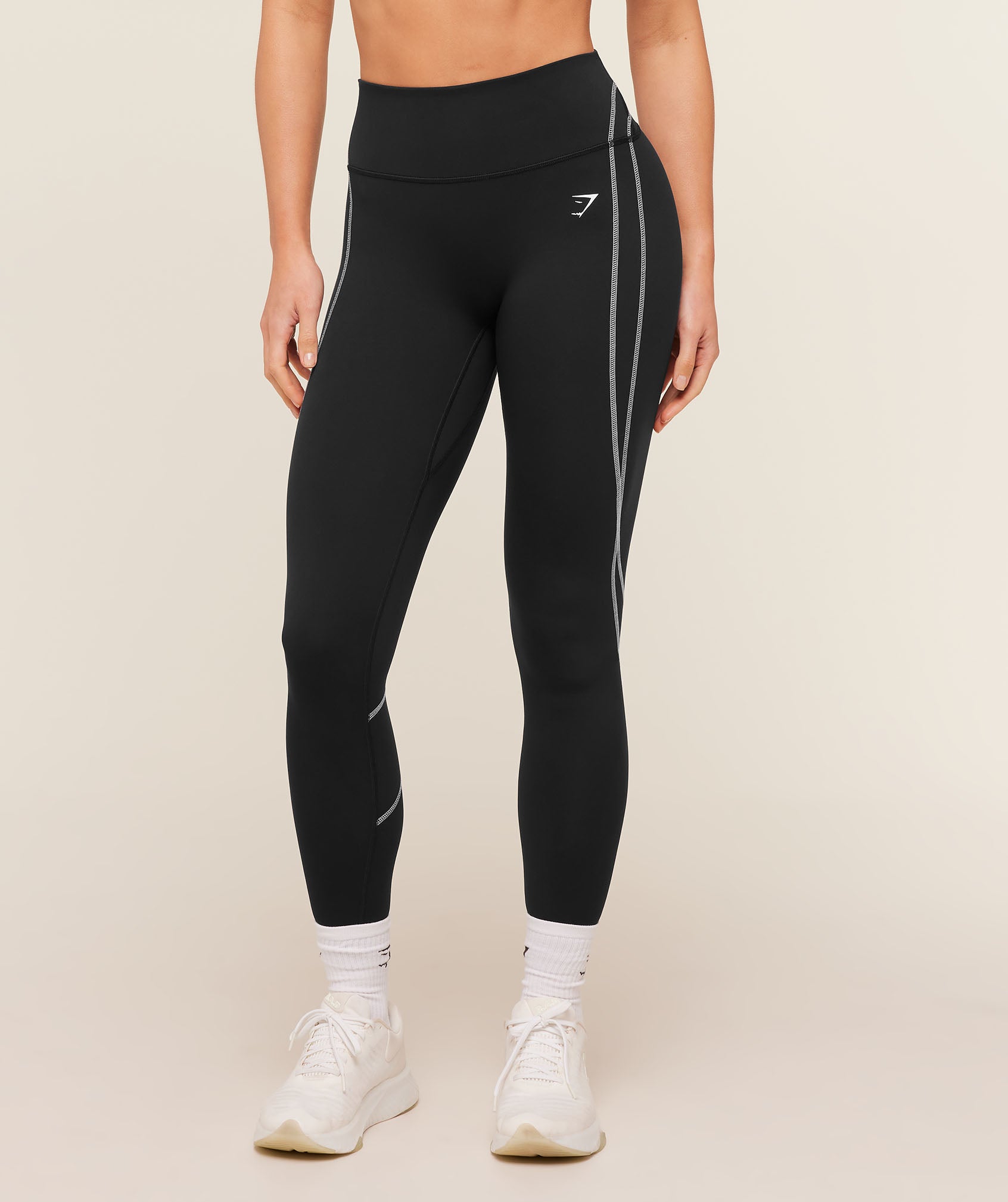 Gymshark Volt Leggings - Black/White