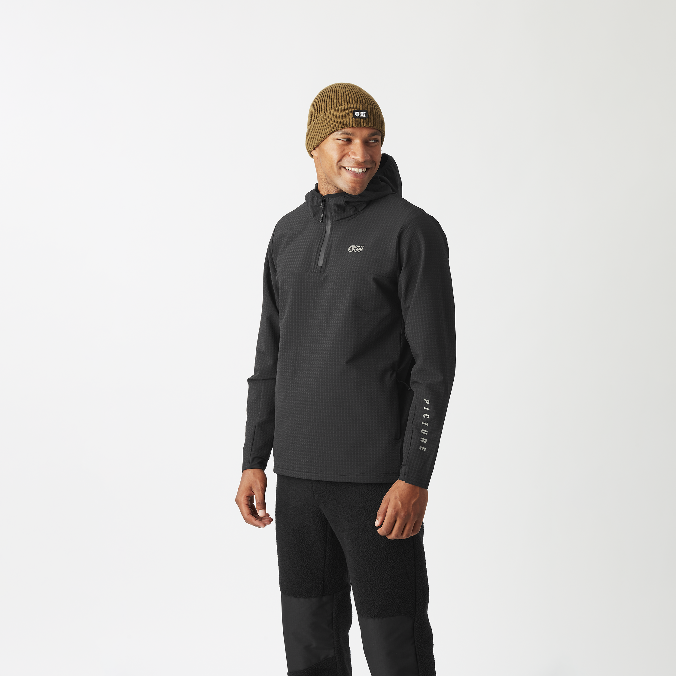 Sweat à capuche technique homme PARAGA 1/4