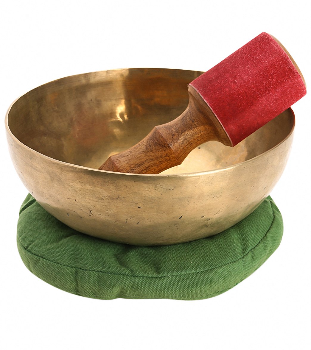 Sacred Space Hand Hammered Tibetan Singing Bowl 8"