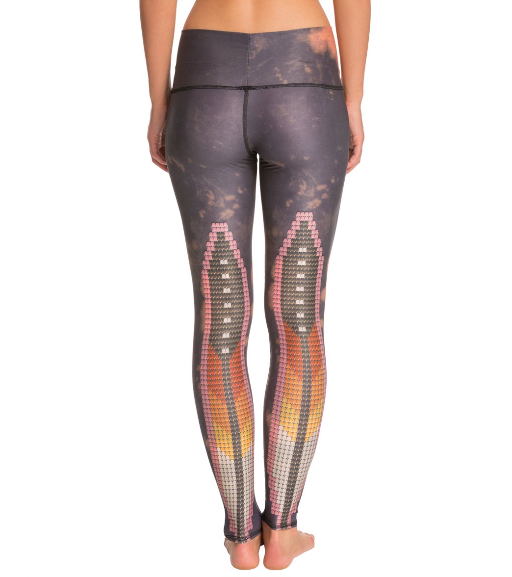 Teeki Sacred Feather Yoga Leggings