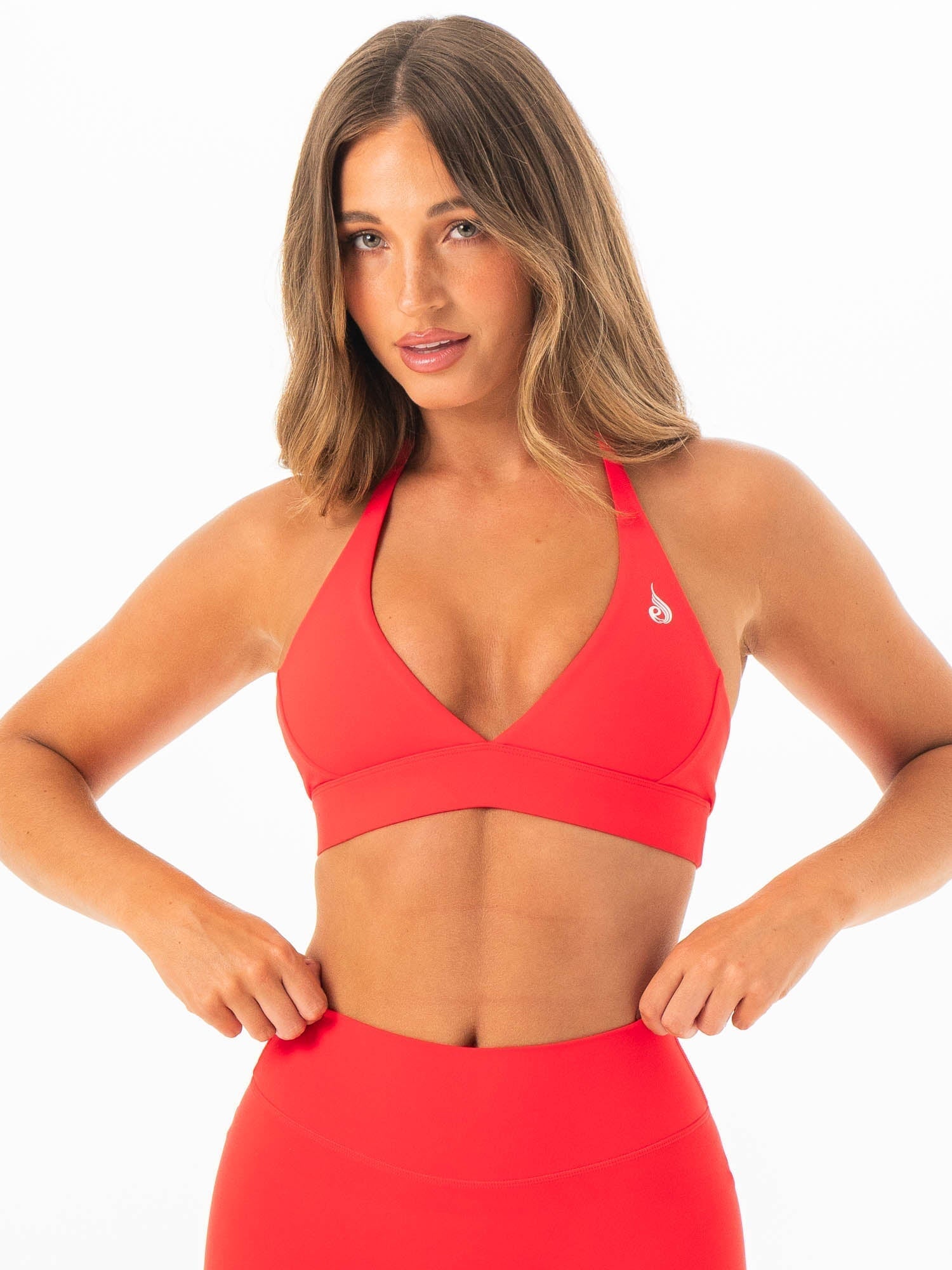 NKD Halter Sports Bra - Watermelon Sugar
