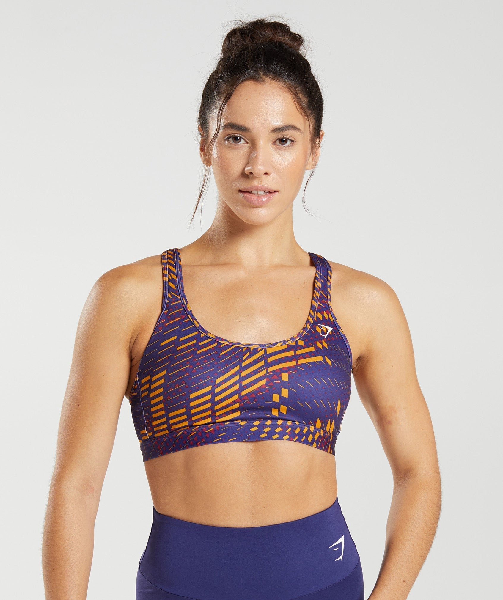 Gymshark Scoop Neck Sports Bra - Purple