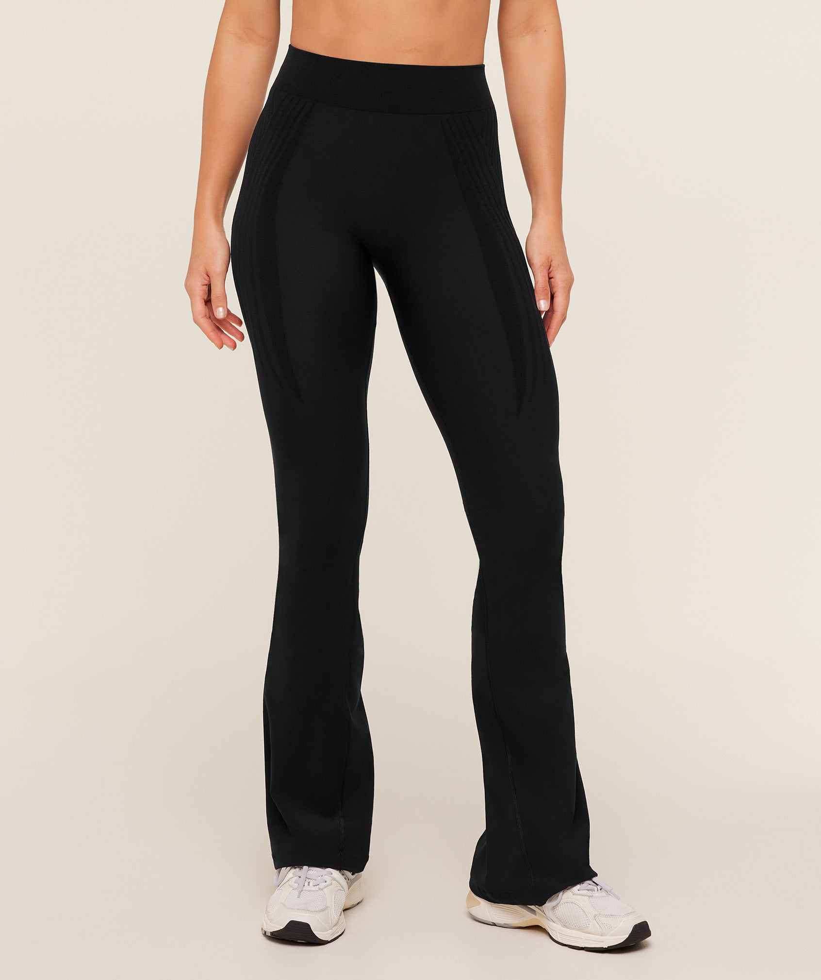 Gymshark Selective Terry Flared Legging - Black