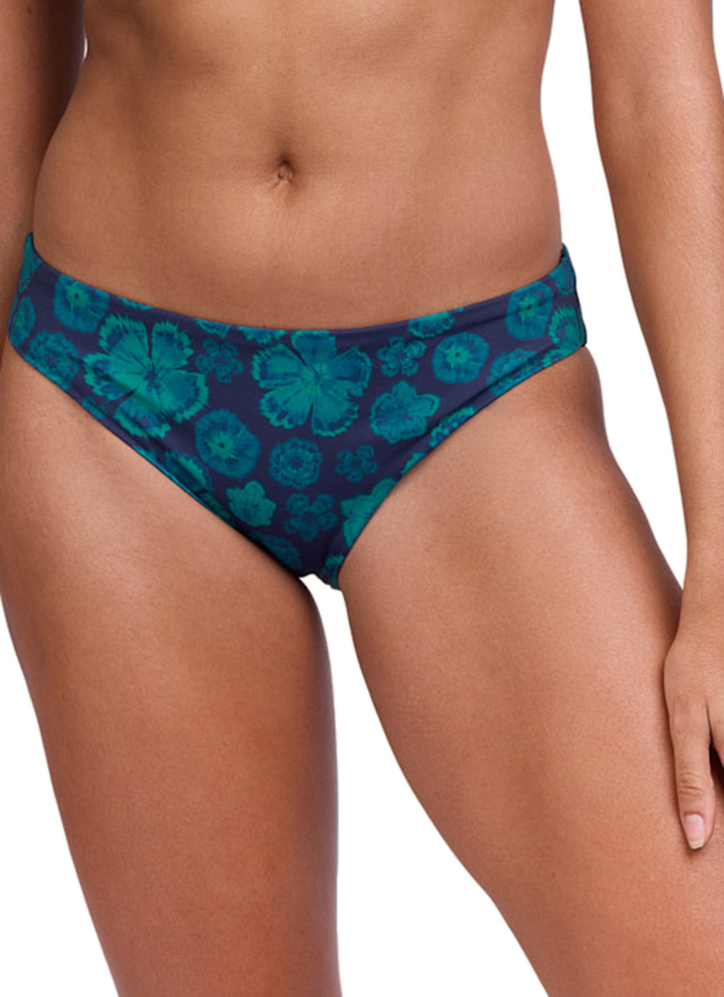 JOLYN Women's Valle Moon Flower Moderate Bikini Bottom