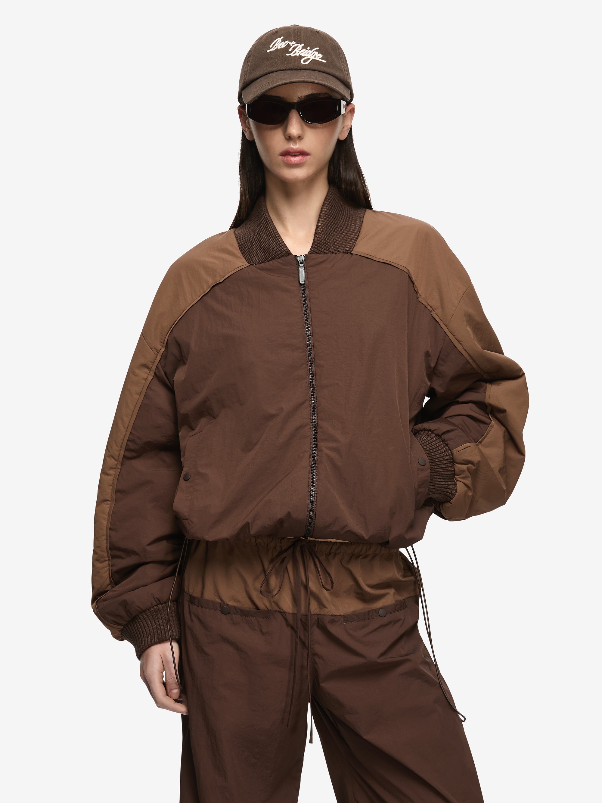 LANEY JACKET - CHOC/COFFEE