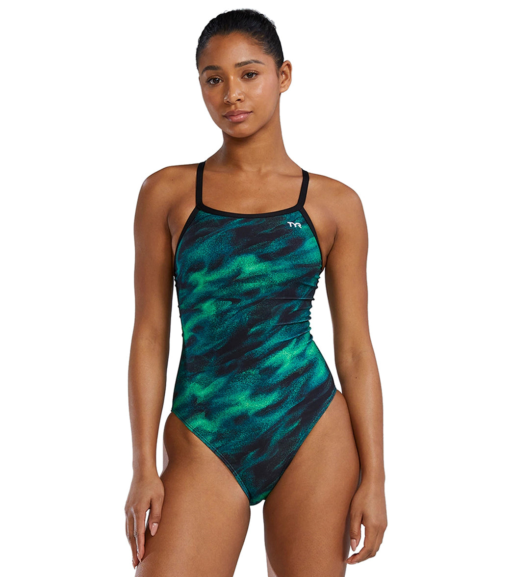 TYR Women's Soren Diamondfit Durafast Elite One Piece Swimsuit