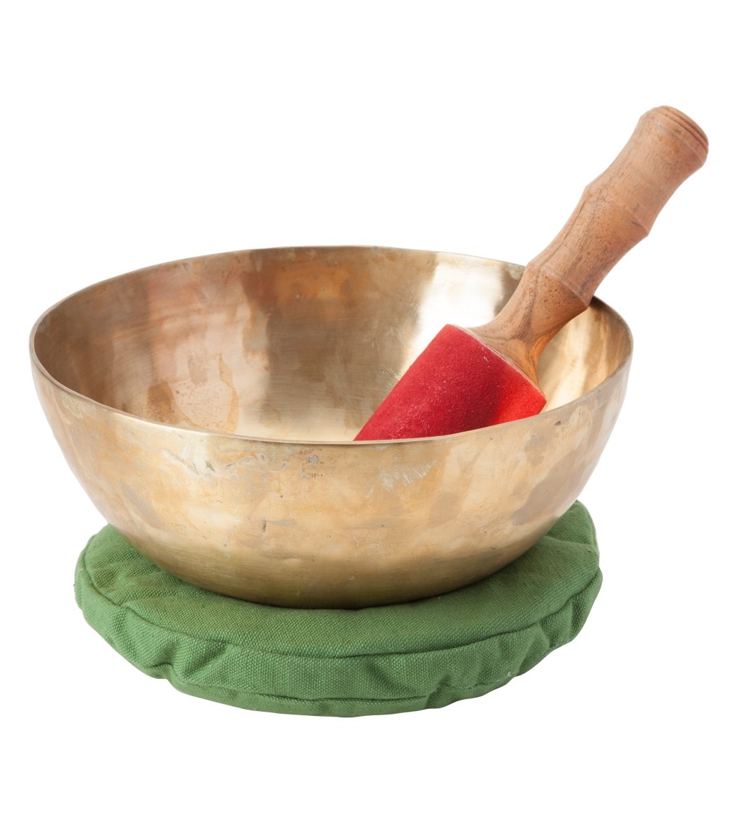 Sacred Space Xl Healing Grade D Chakra Tibetan Singing Bowl 8.75" #D1128