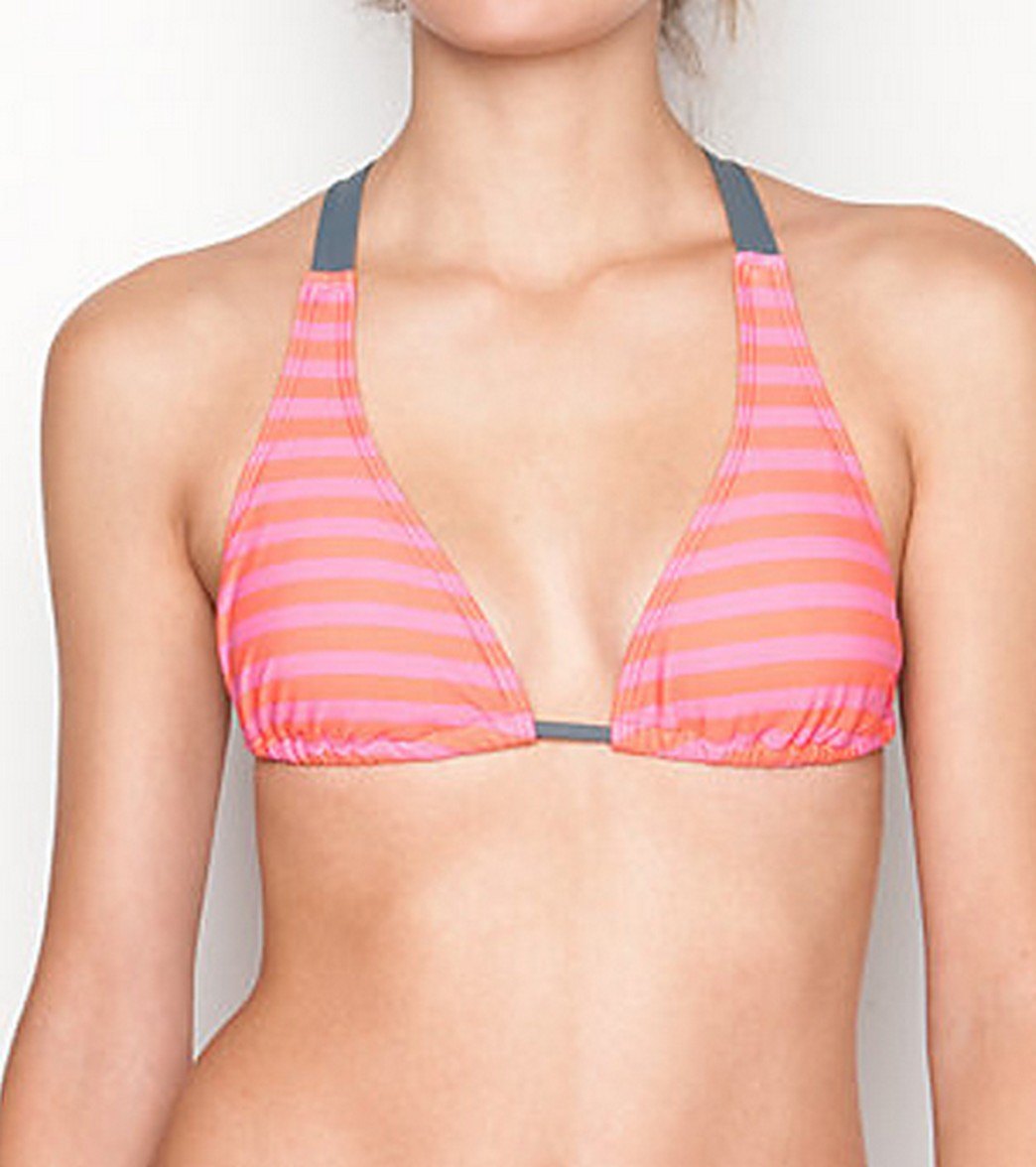Hurley Girls' Line Drive Halter Bikini Top
