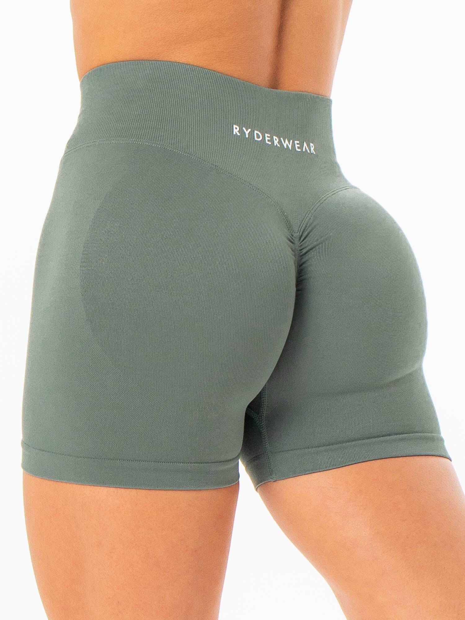 Sculpt Seamless Shorts - Forest