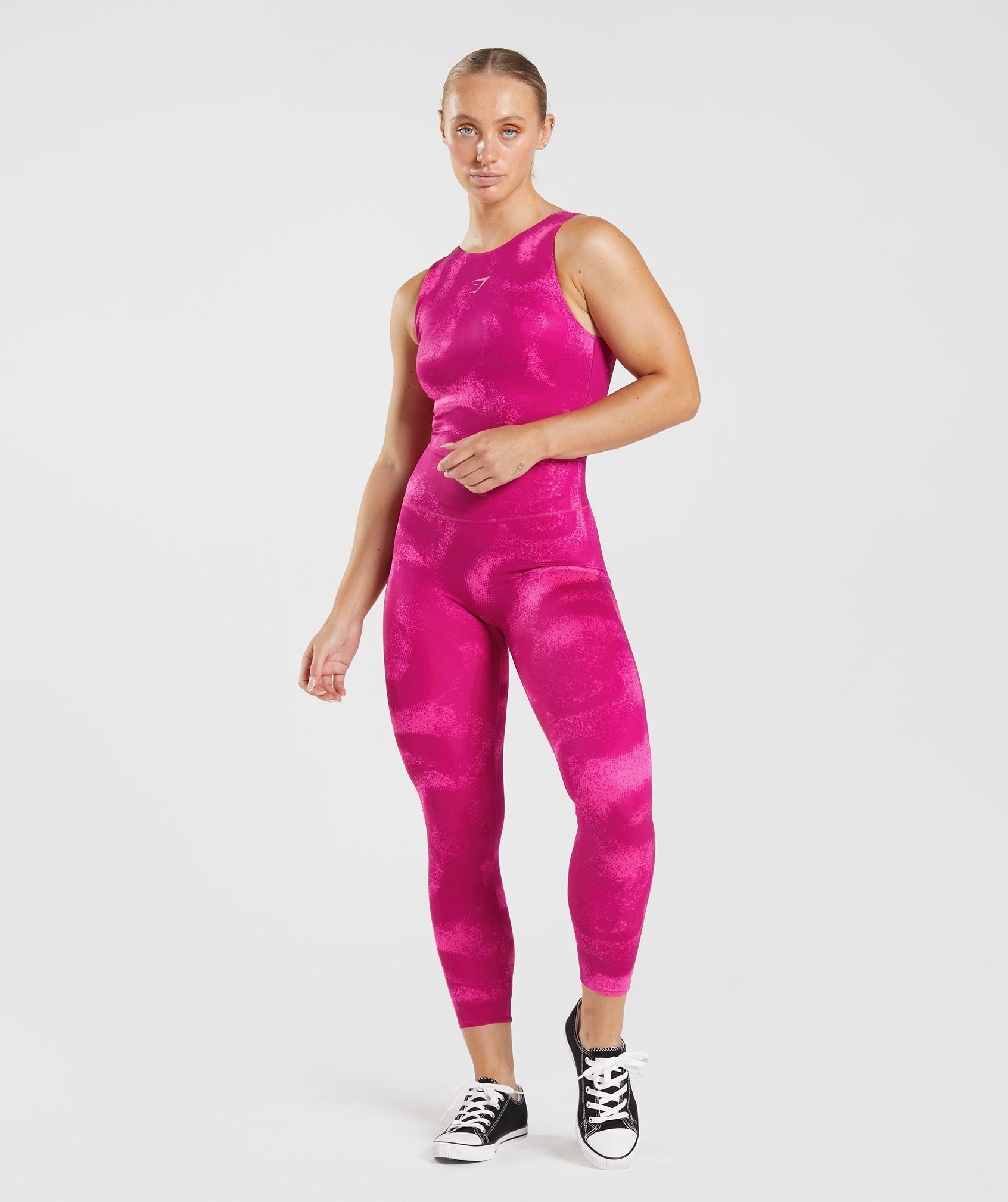 Gymshark GS Power Full Length All In One - Magenta Pink