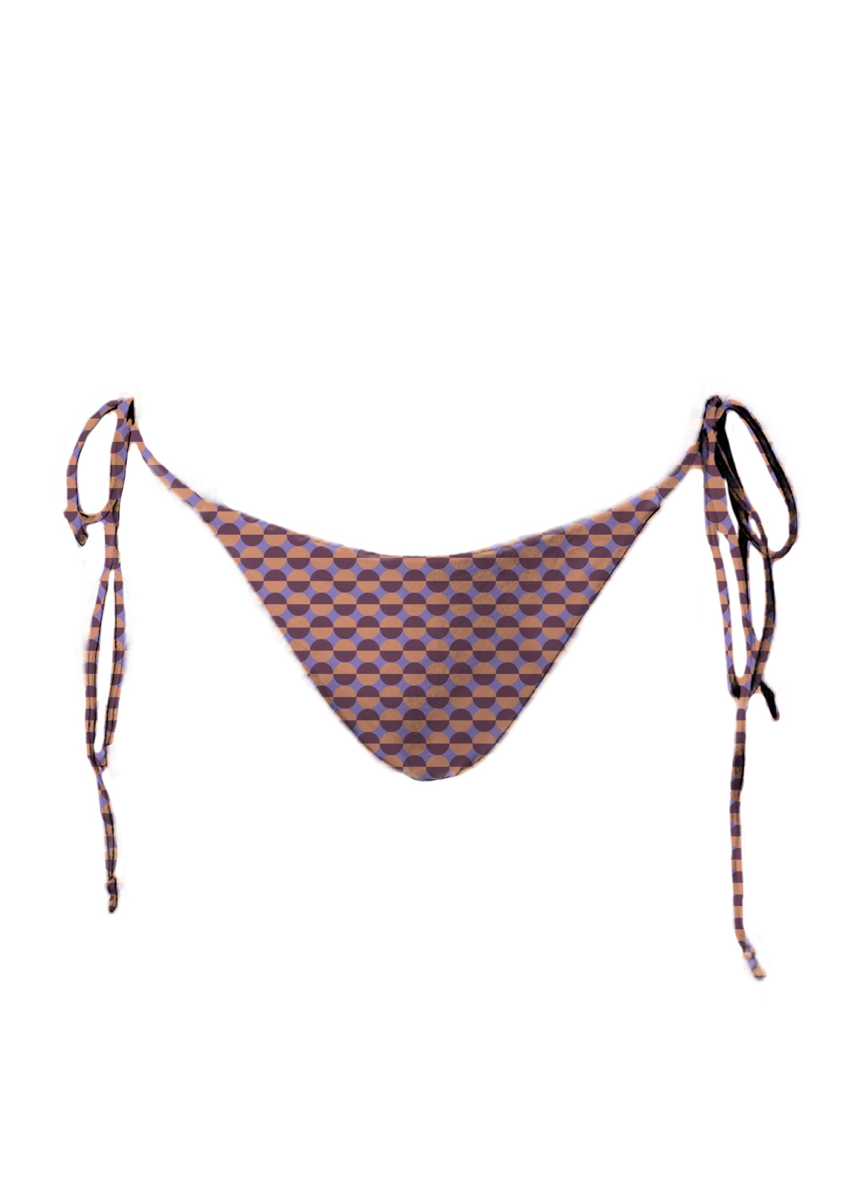 Mai Deluxe Violet Dot Tie Bottom