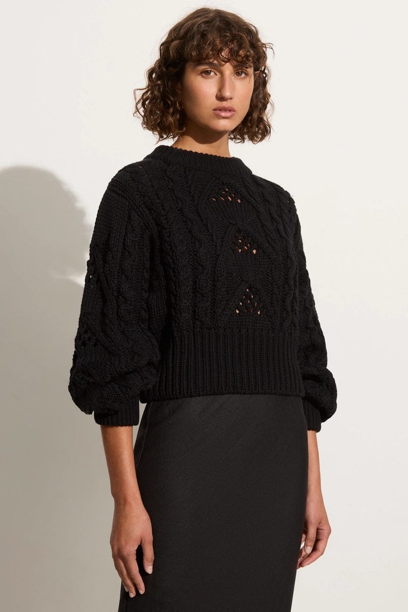 Alanna Knit Jumper Black - Final Sale