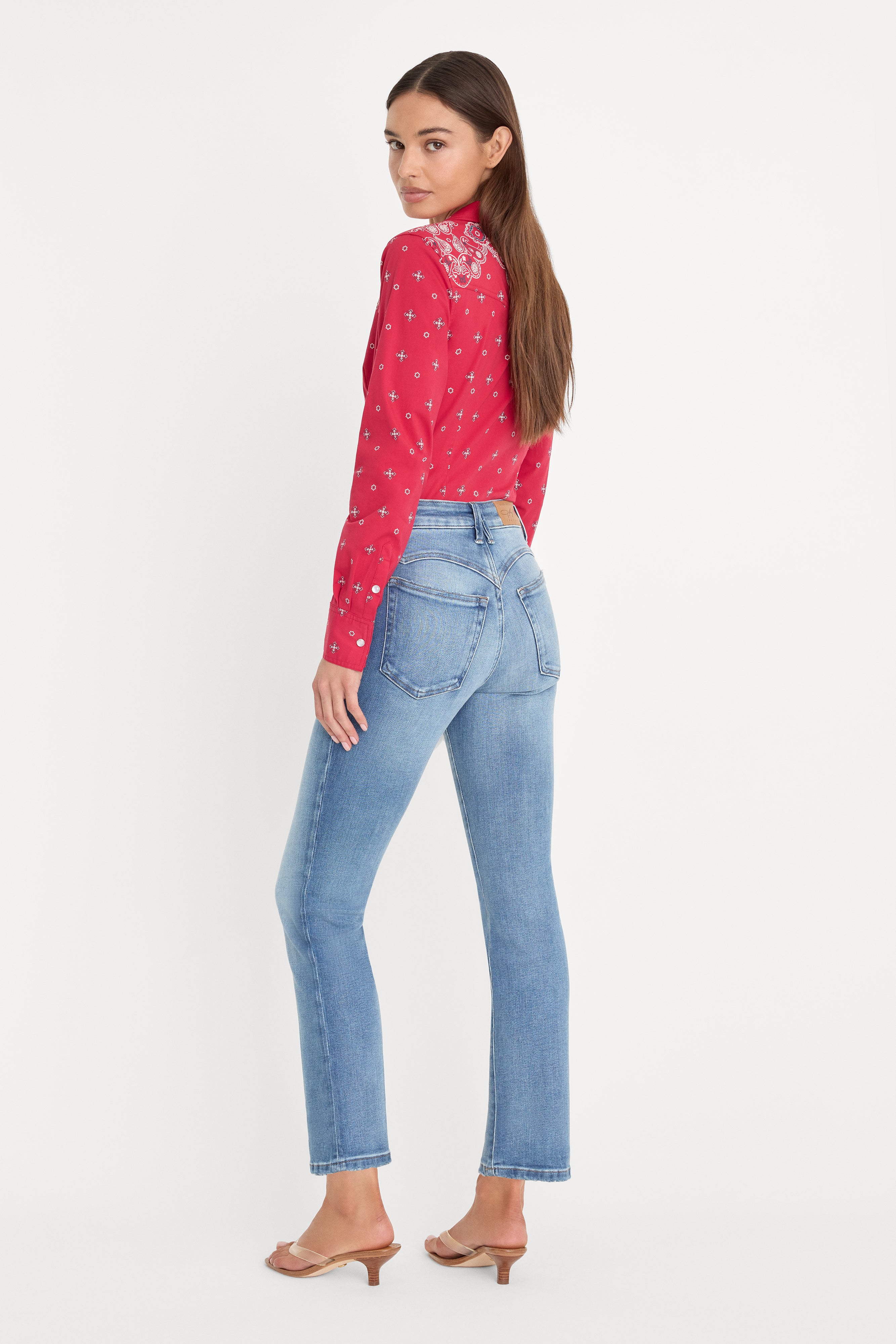 DOLLY JOLEANS STRAIGHT JEANS | INDIGO1195