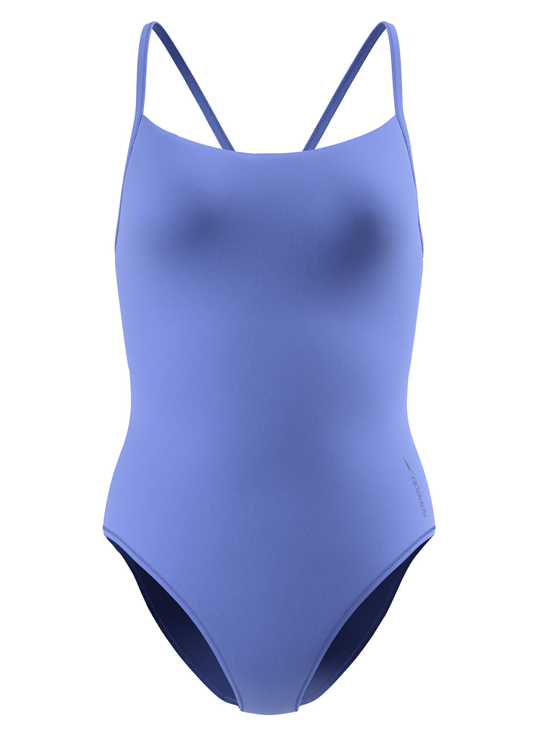 Speedo Women's Hydraline Solid Racerback Chlorine Resistant One Piece Swimsuit