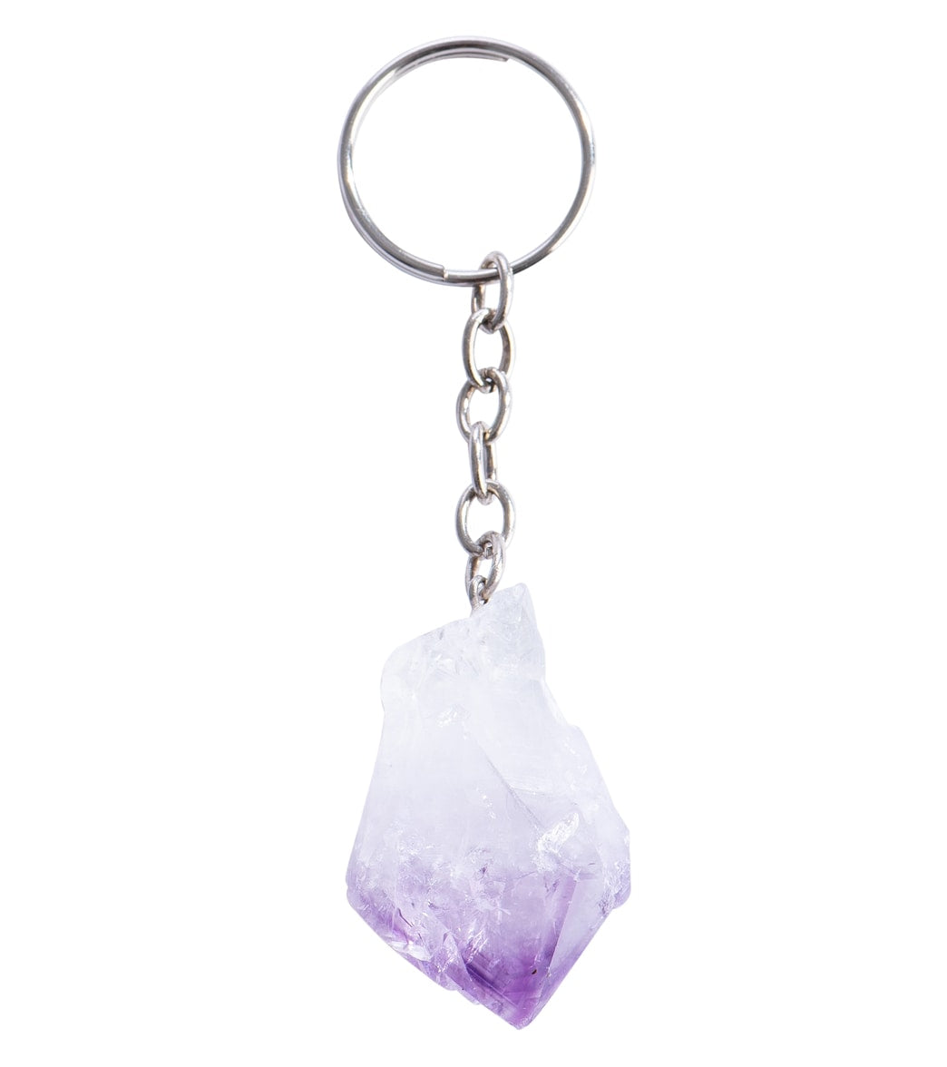 GeoCentral Amethyst Key Chain
