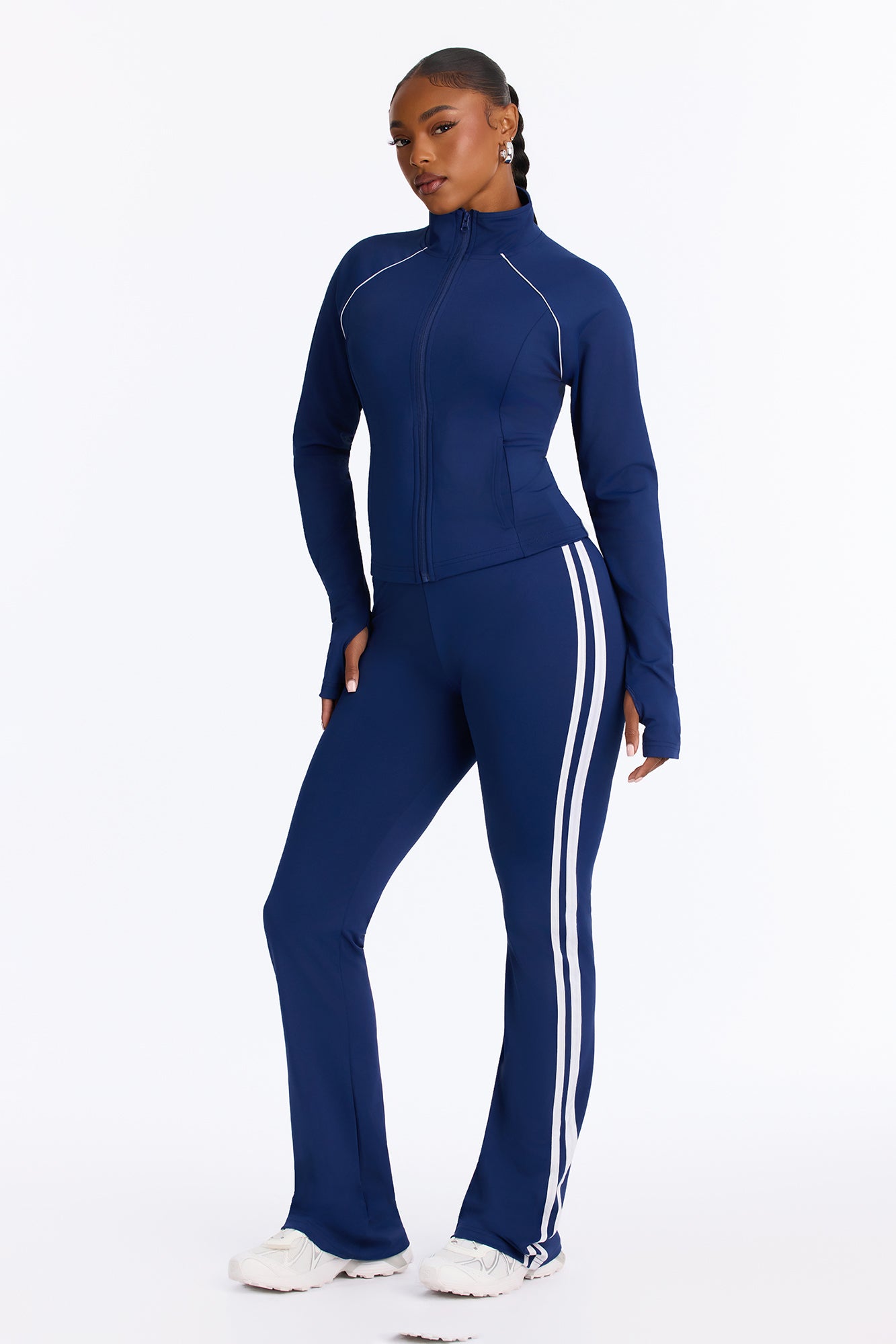 No Days Off Active Pant Set - Navy