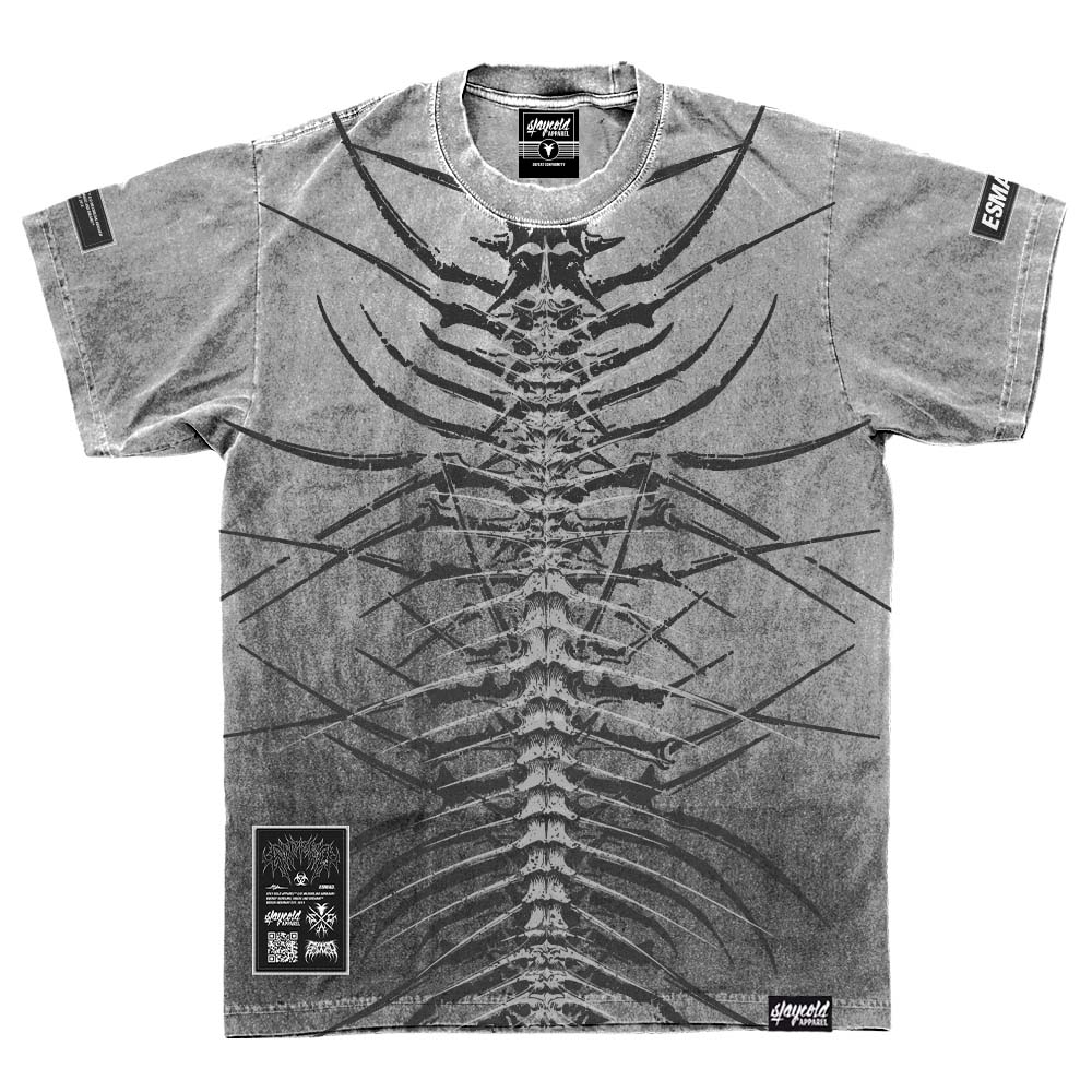 Lineage Of Dusk - Heavy Oversized T-Shirt (Grey) 250GSM