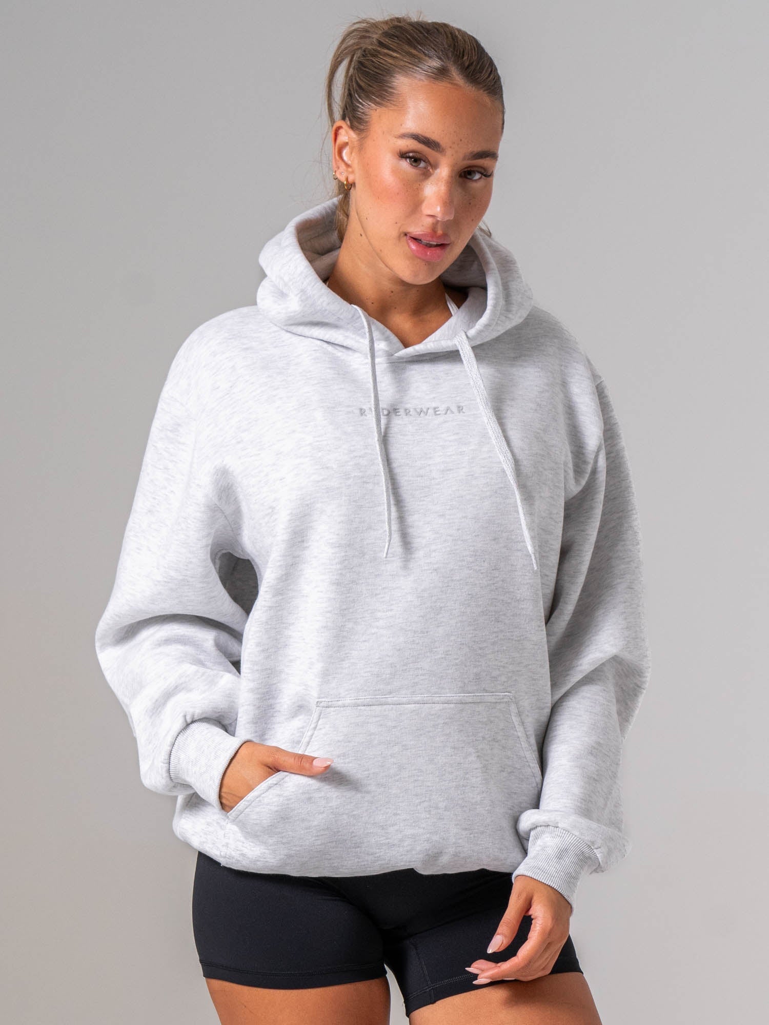 Ryderwear Essential Hoodie - Snow Marl