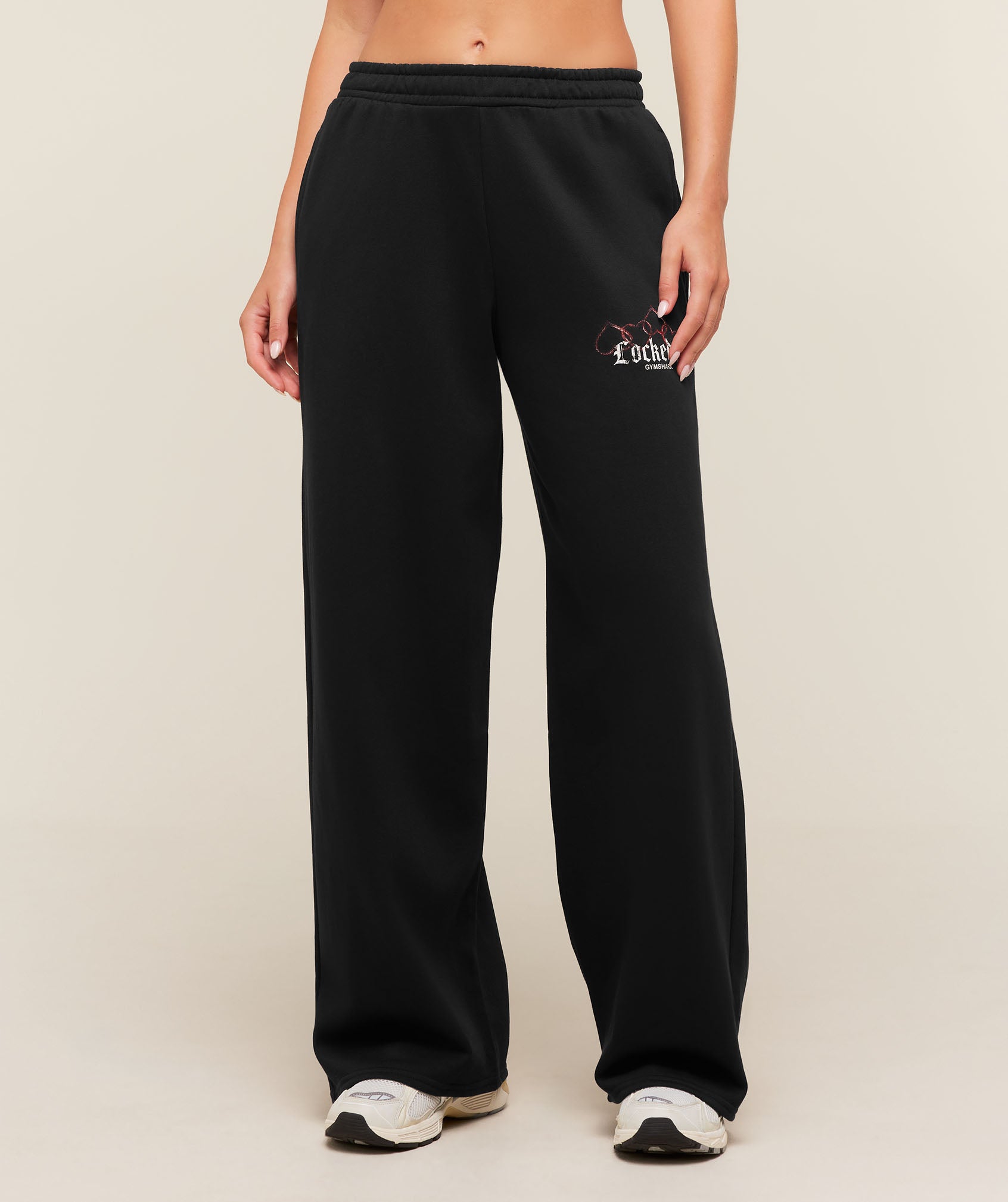Gymshark Locked In Graphic Jogger - Black