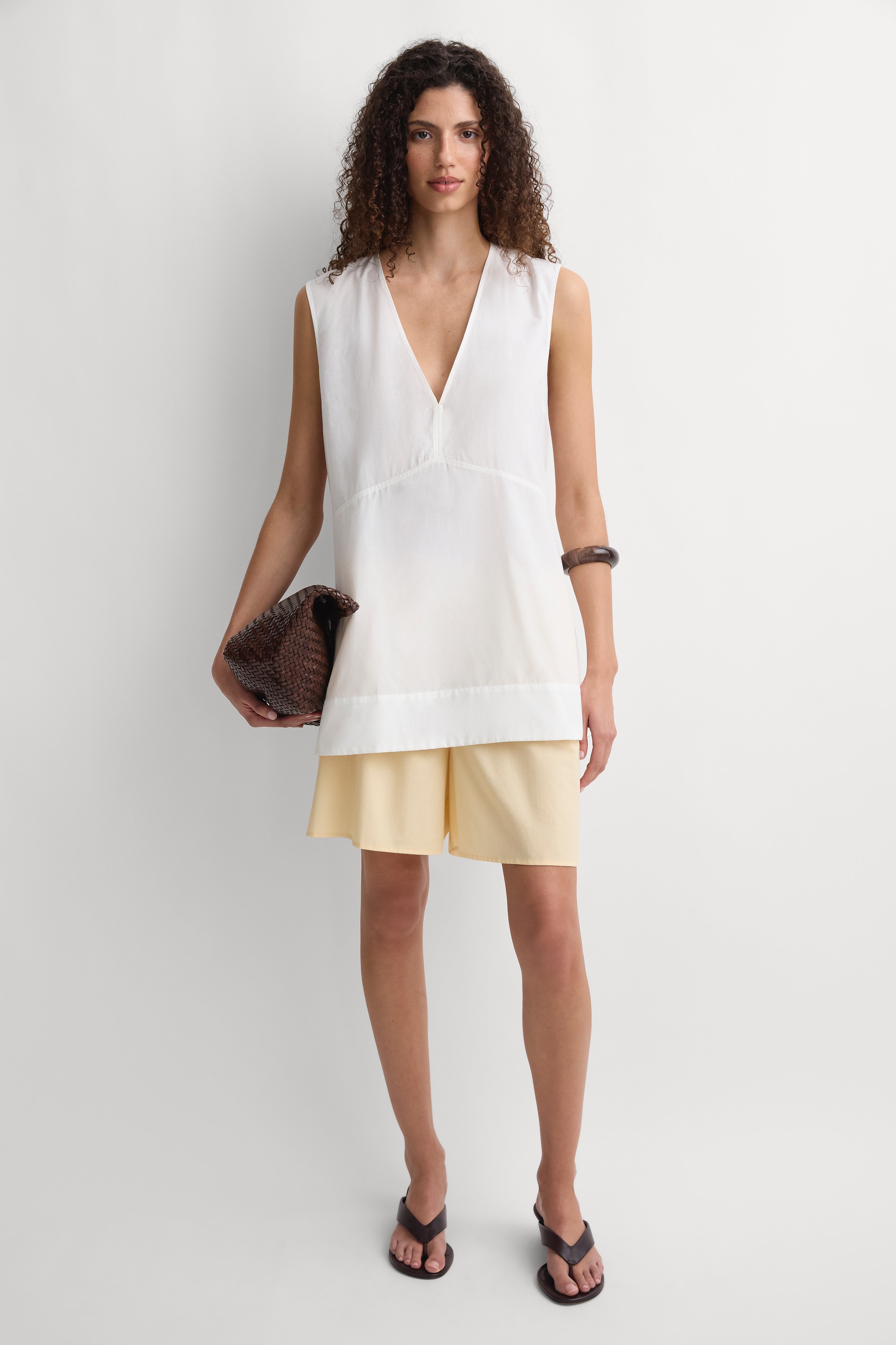 The Tunic Top White