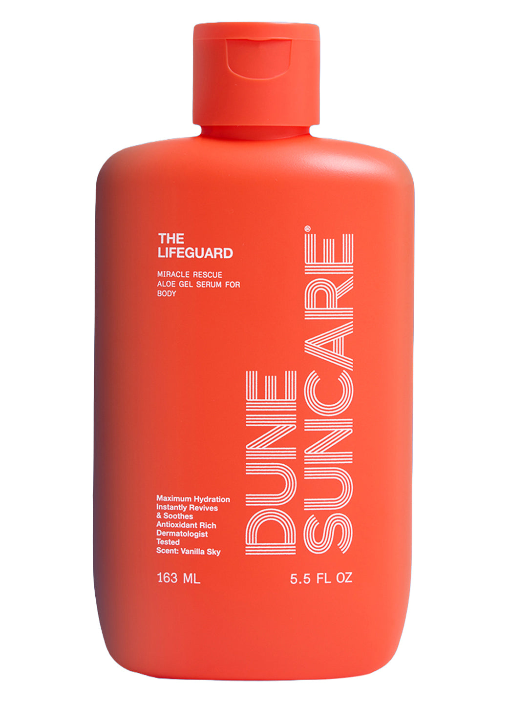 DUNE SUNCARE The Lifeguard Cooling Aloe Gel Vanilla Sky Scent 5.5 fl oz
