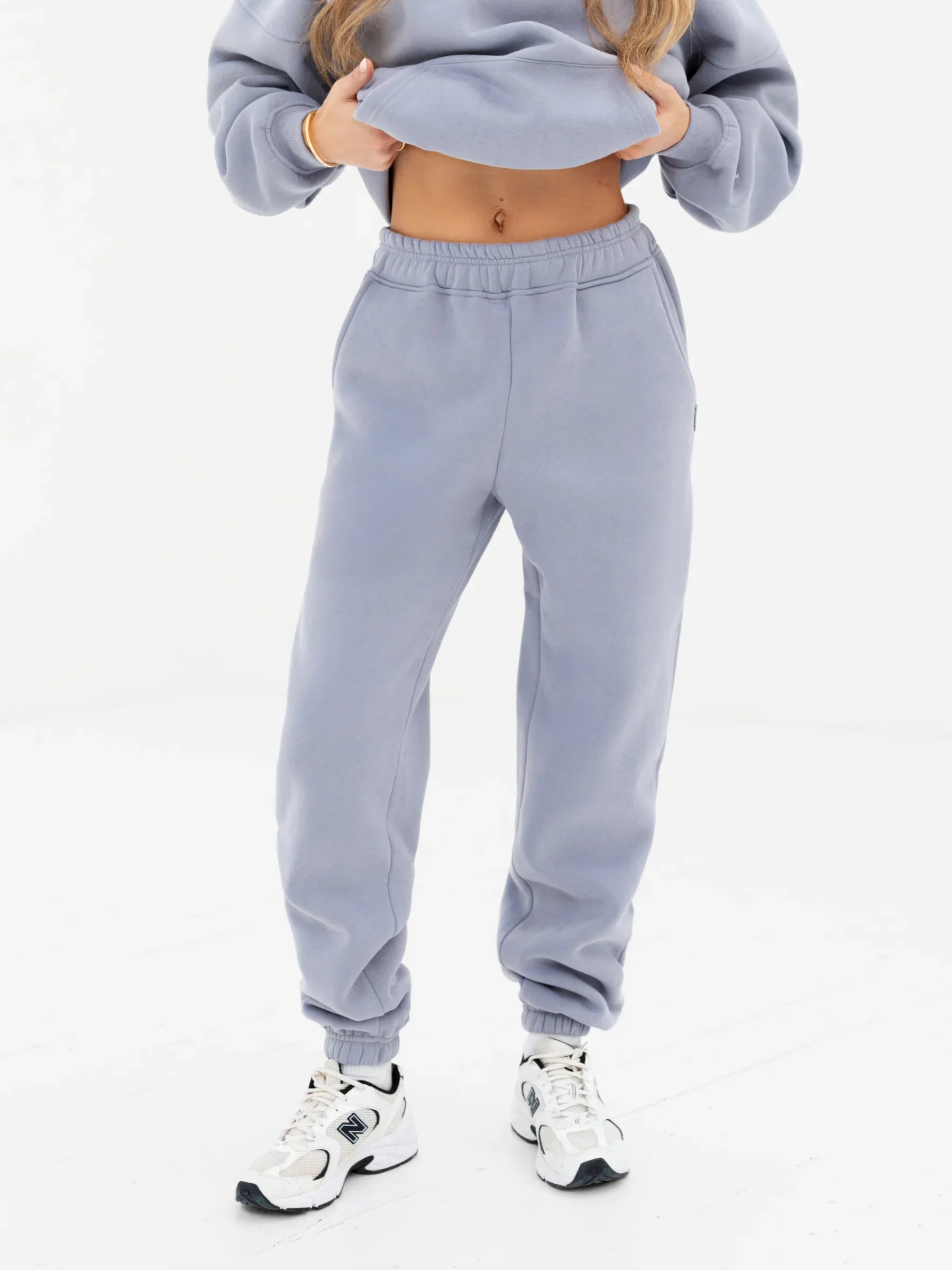 Isabel Cuffed Sweatpants - Pale Lilac