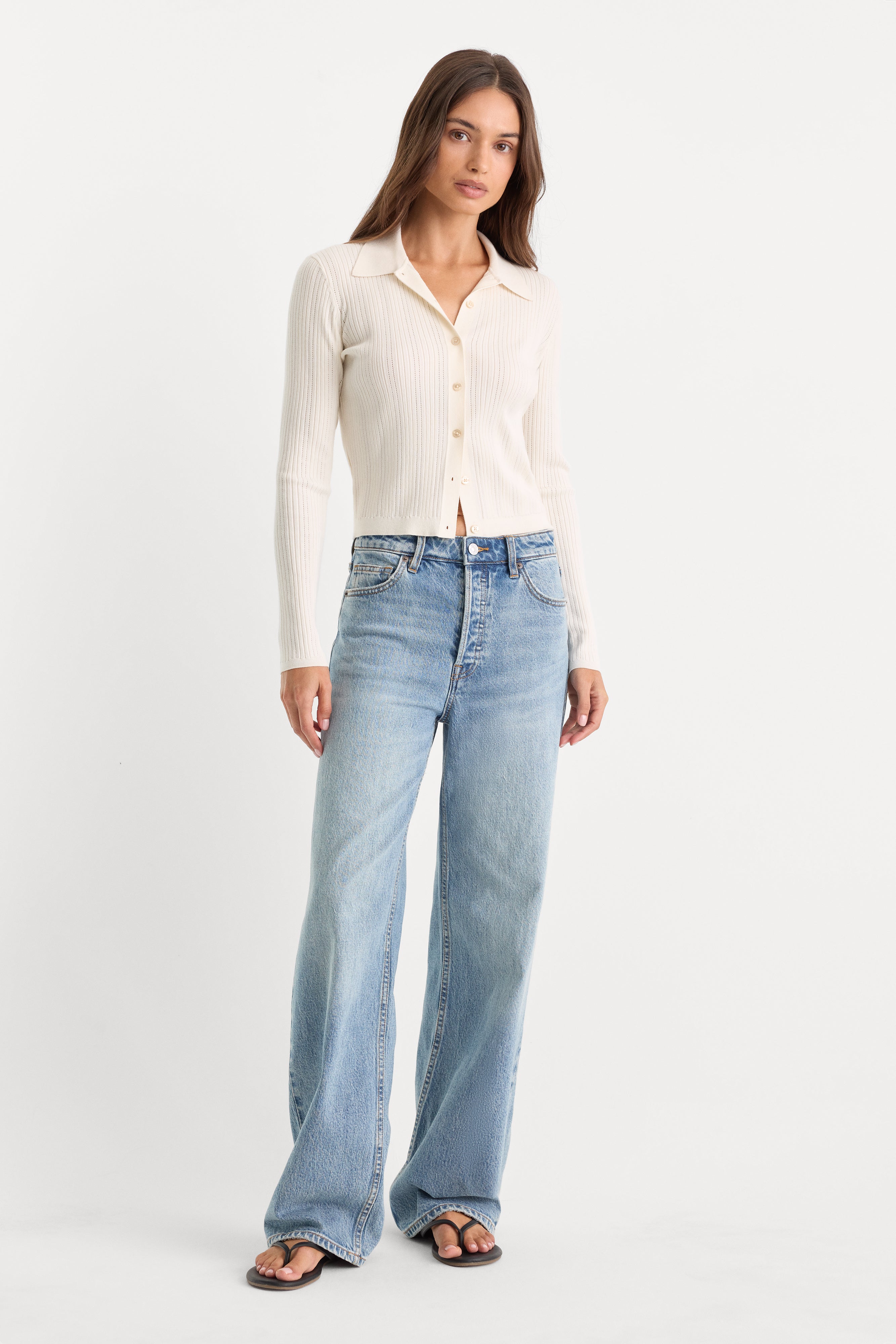 VINTAGE WIDE JEANS | INDIGO1242