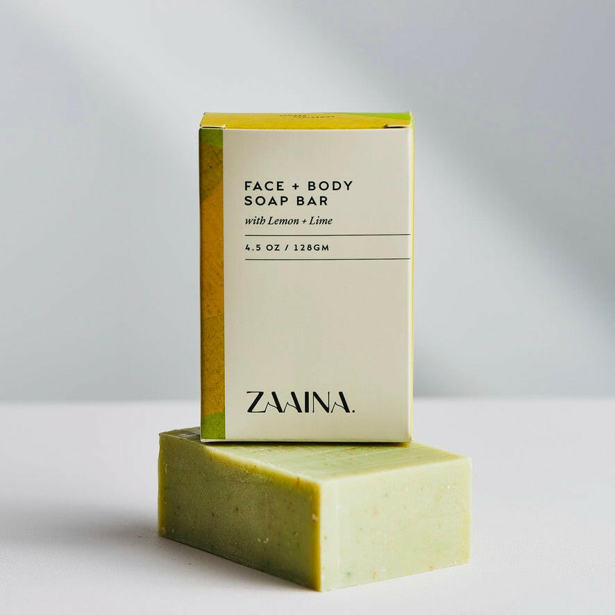 Lemon Lime Natural Handmade Soap Bar