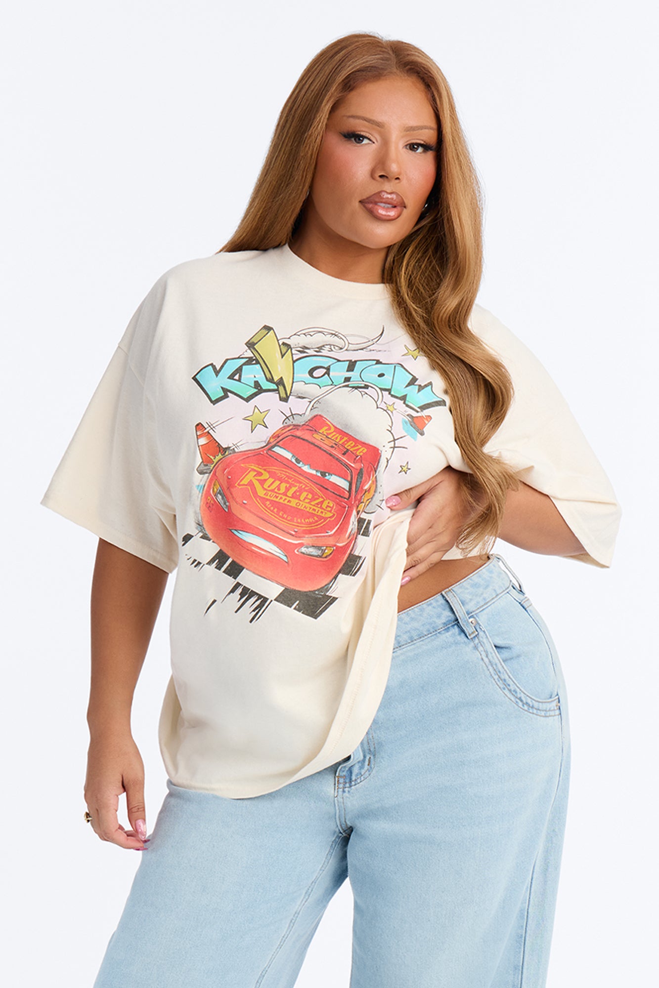 Cars Lightning Fast Short Sleeve Tee - Off White